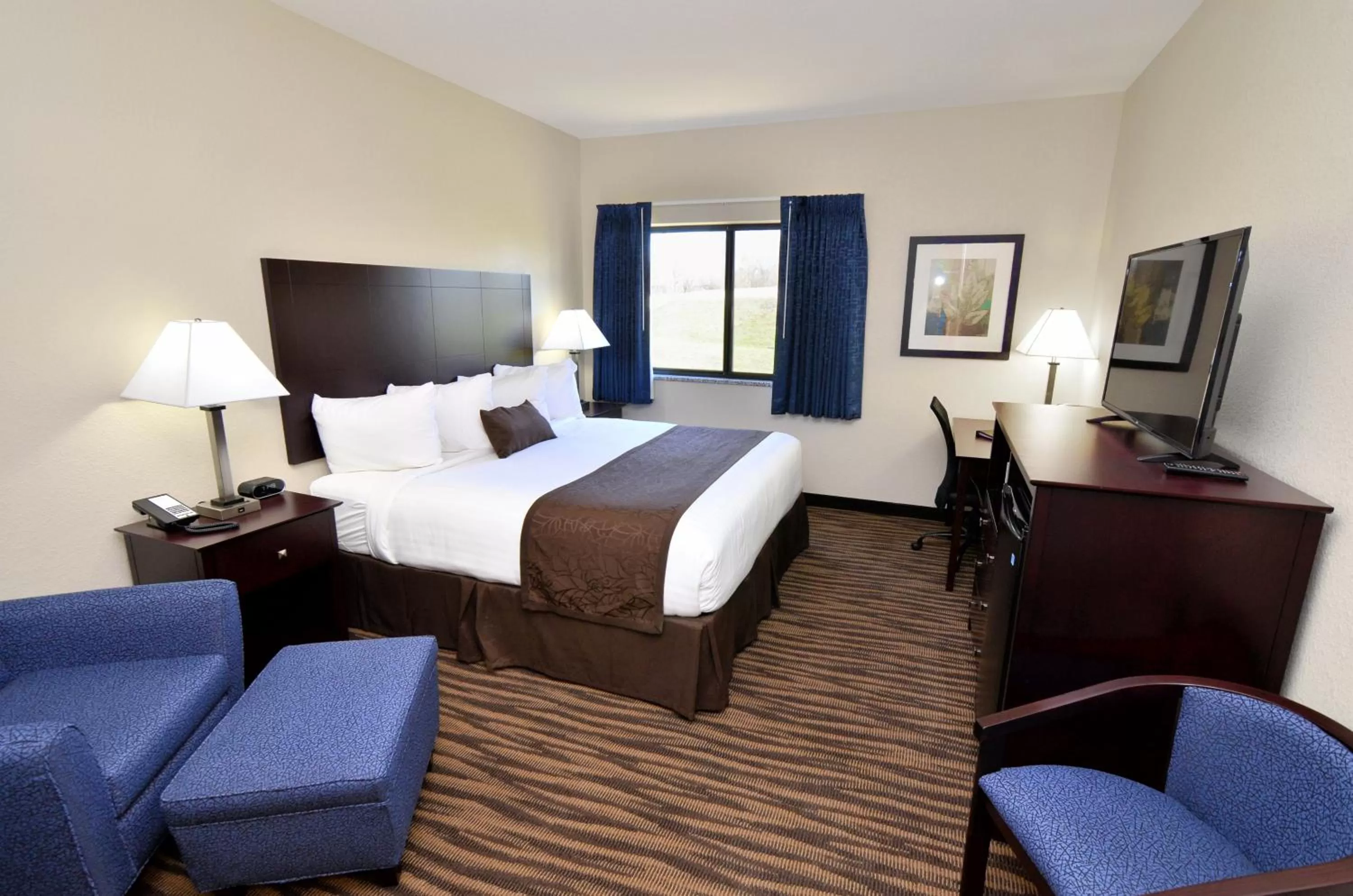 King Room - Disability Access in Cobblestone Inn & Suites - Manning