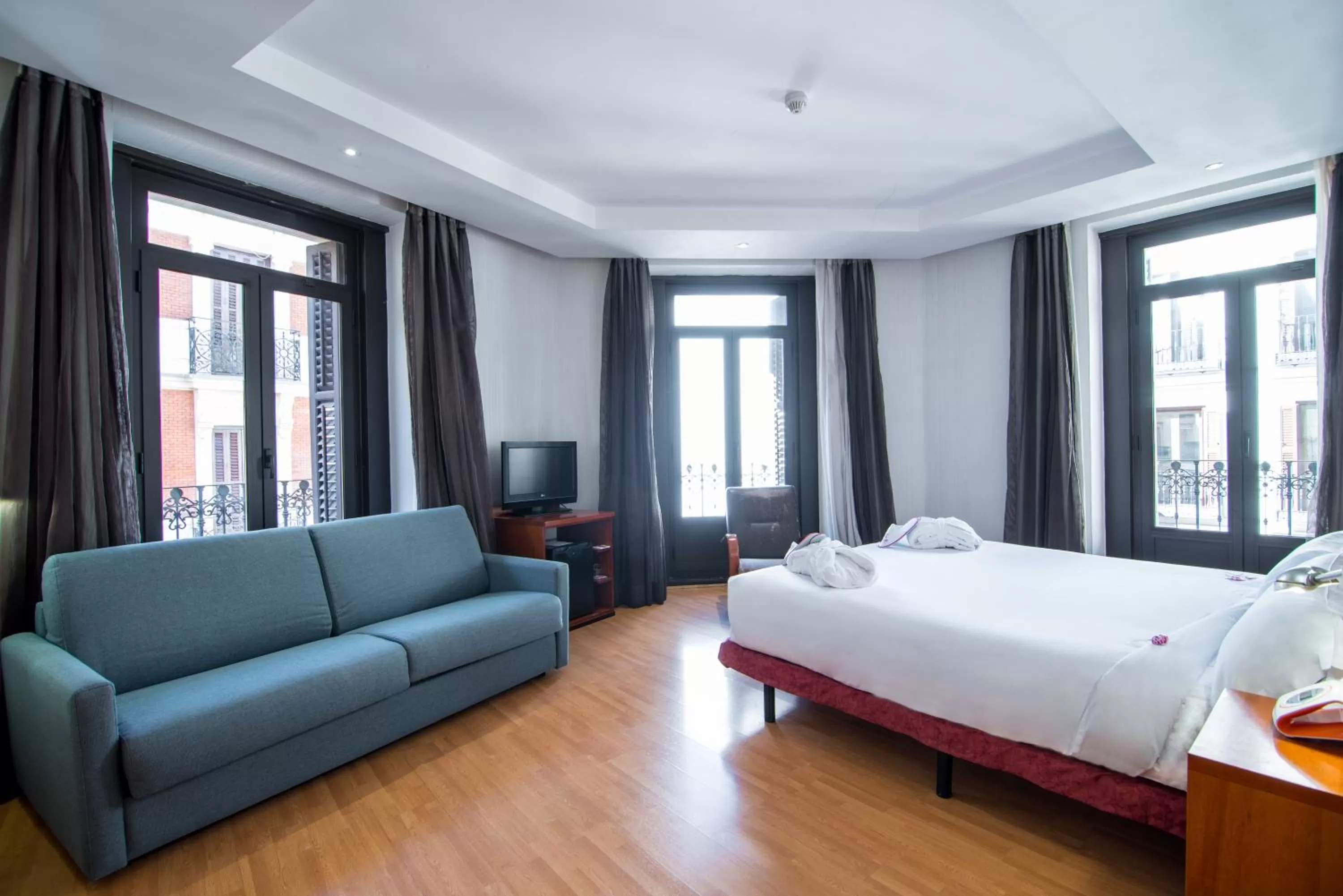 Deluxe King Room with City View in Petit Palace Preciados