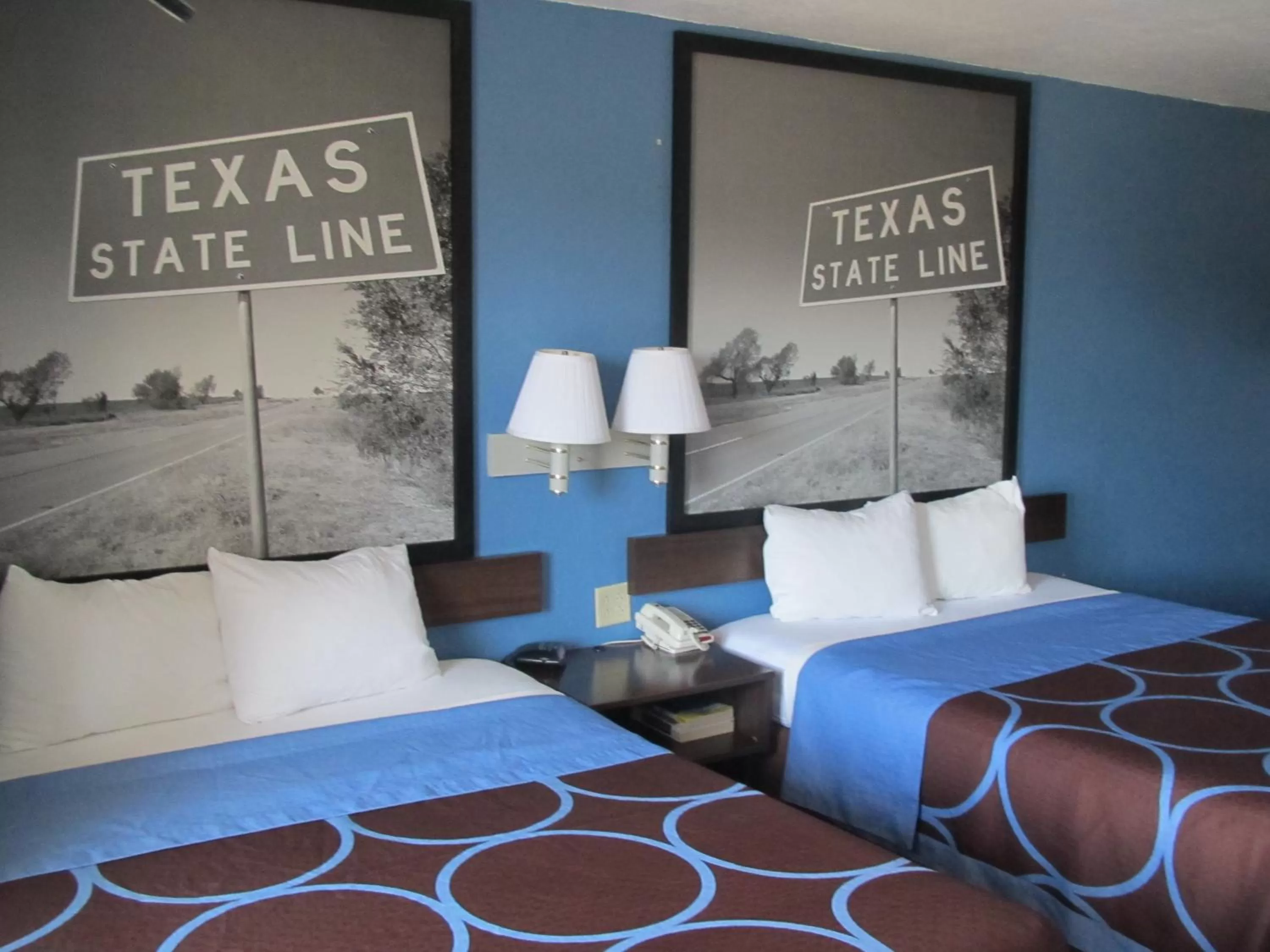 Queen Room with Two Queen Beds - Non-Smoking in Super 8 by Wyndham Dumas TX