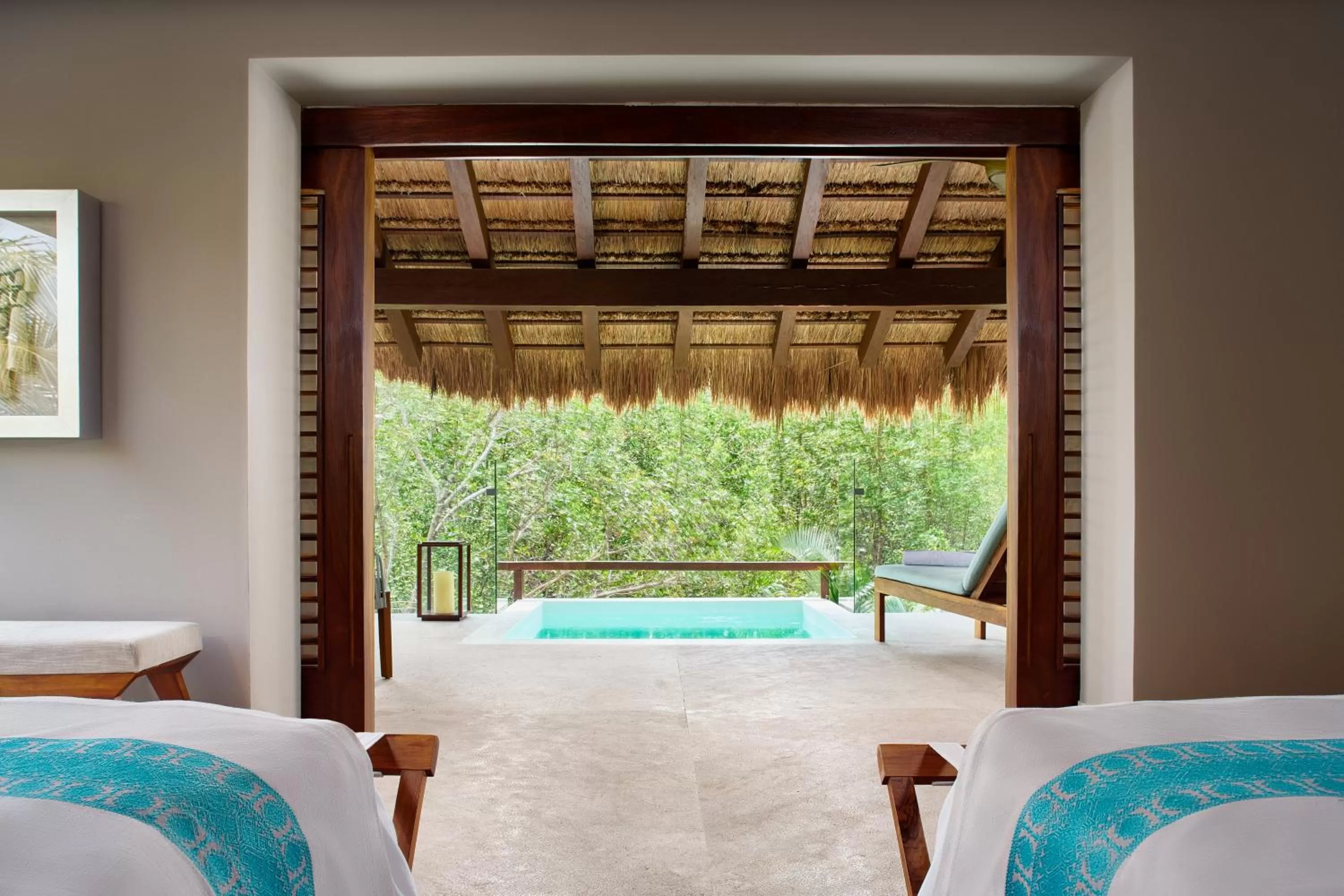 One Bedroom Villa Double Bed in Chablé Maroma