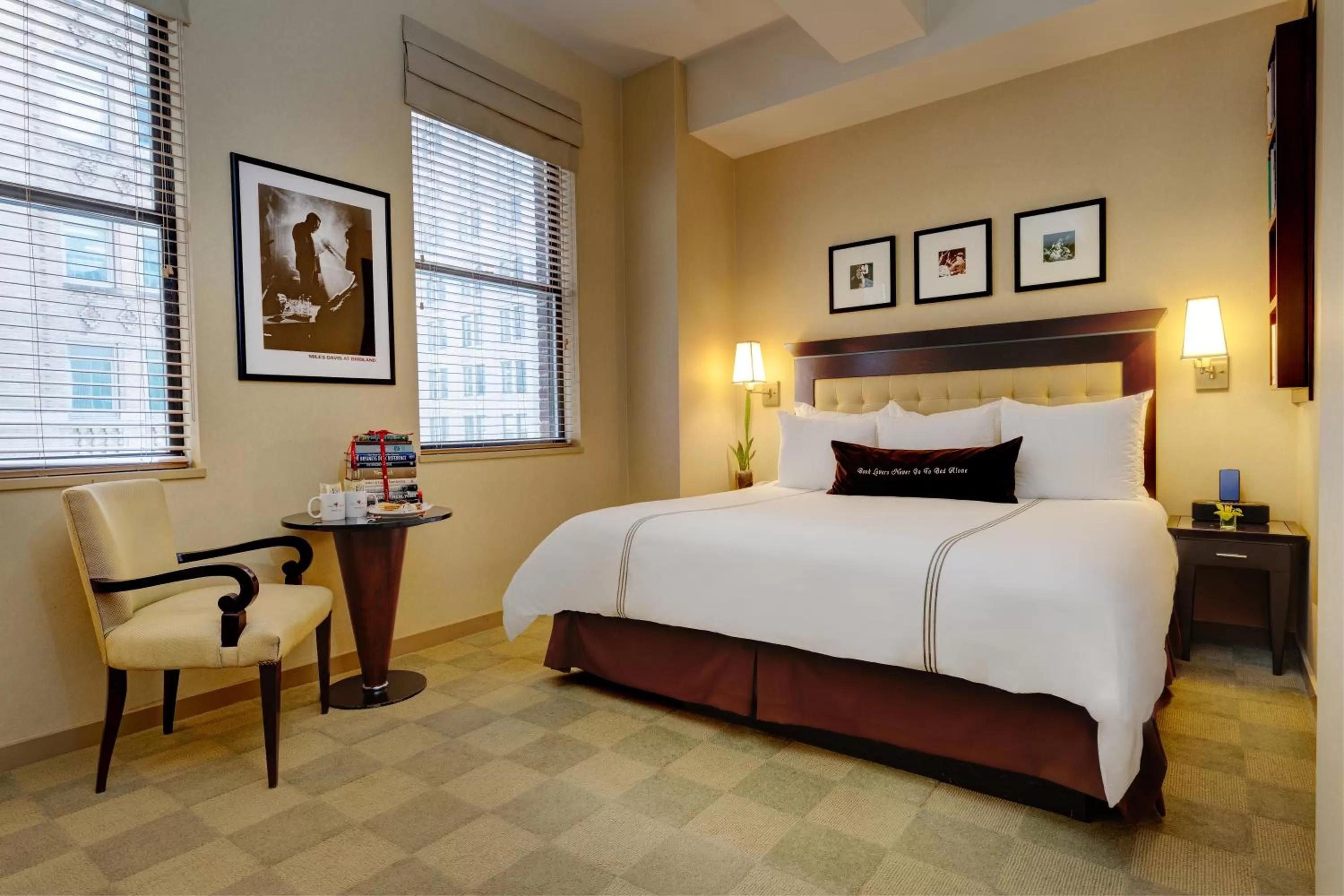 Deluxe Room with One King Bed in Library Hotel by Library Hotel Collection