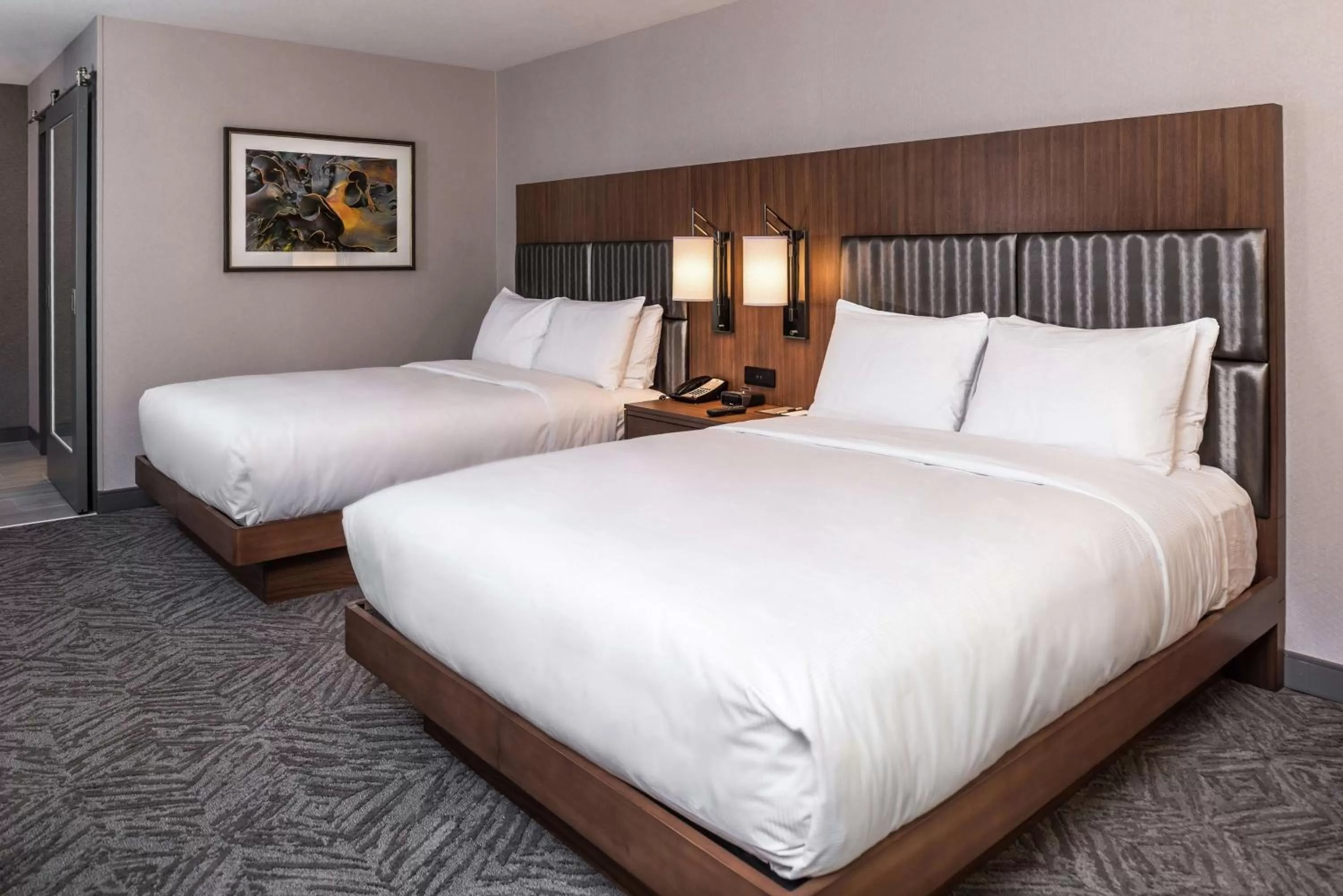 Queen Room with Two Queen Beds in Doubletree By Hilton Lafayette East