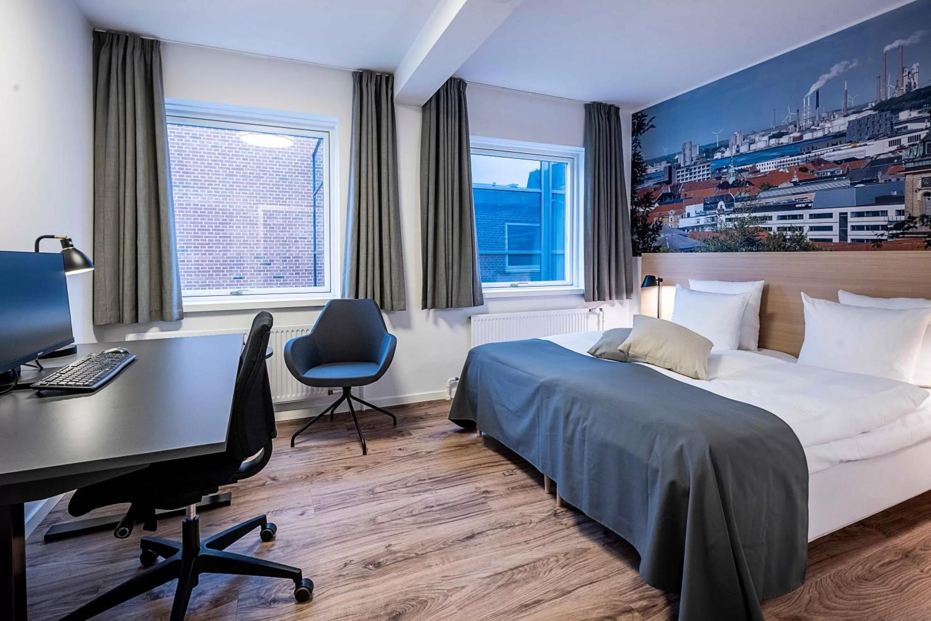 Business Double Room in KOMPAS Hotel Aalborg