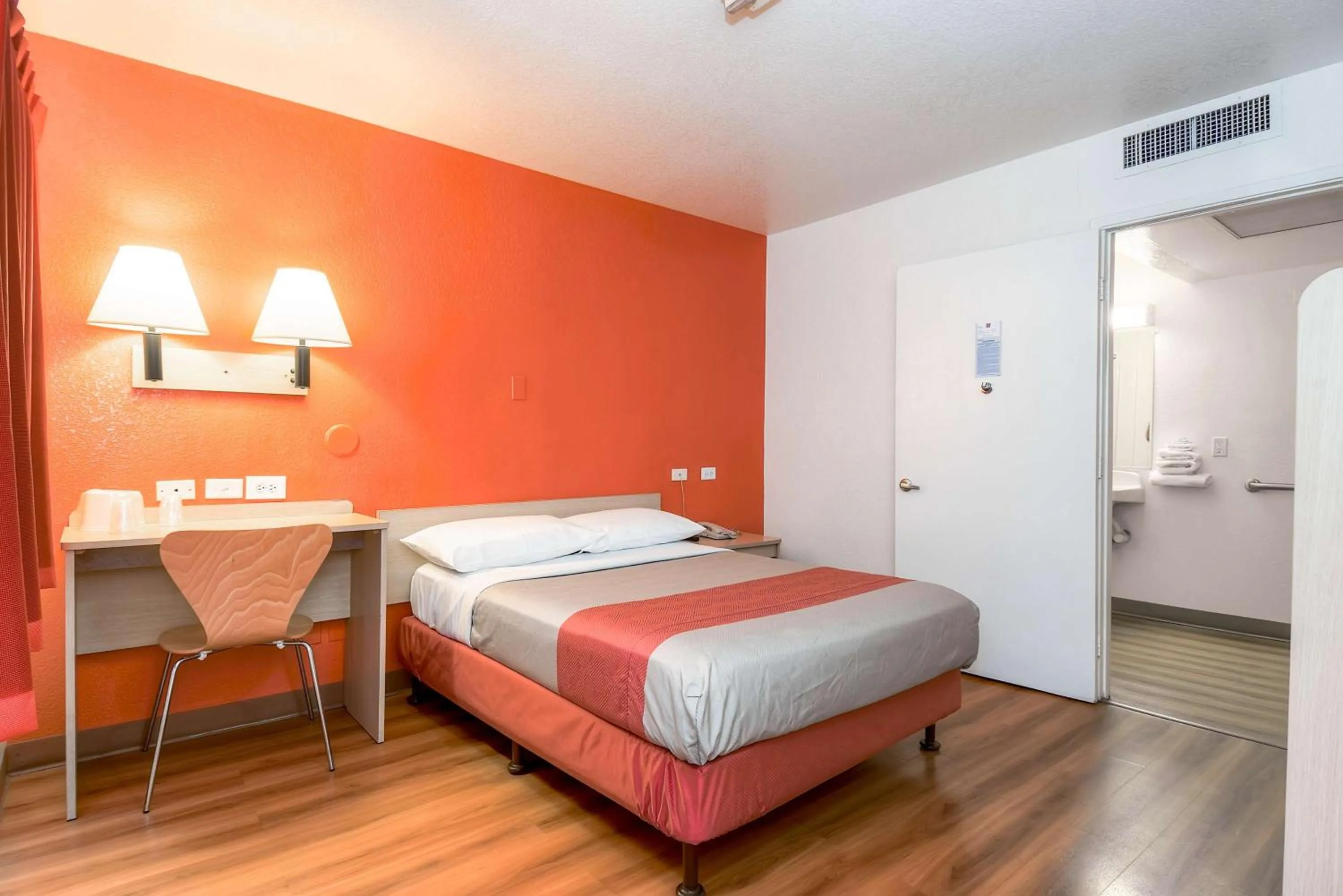 Double Room - Disability Access - Roll In Shower in Motel 6-Corona, CA