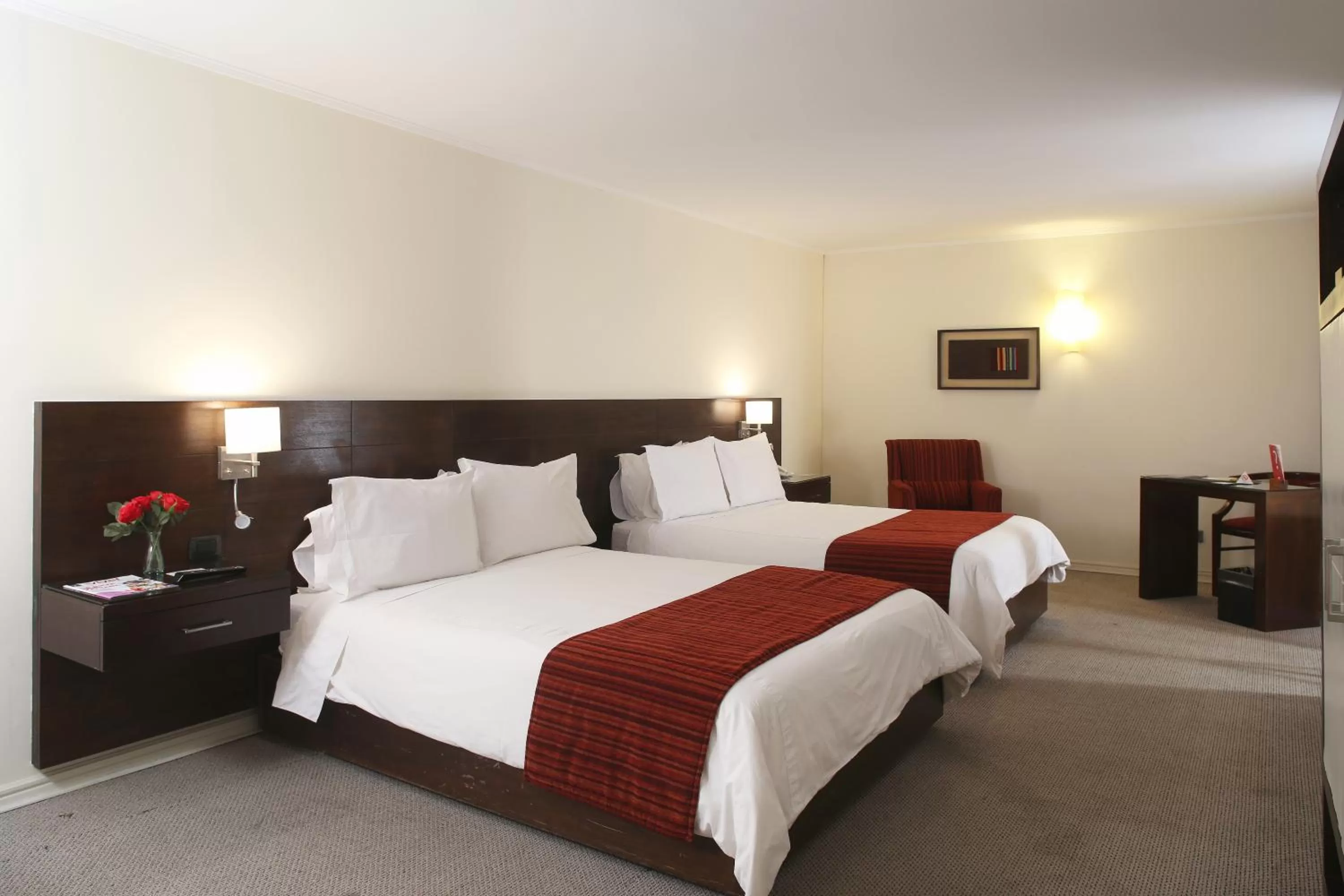 Deluxe Twin Room in MR Hotel Providencia (ex Hotel Neruda)