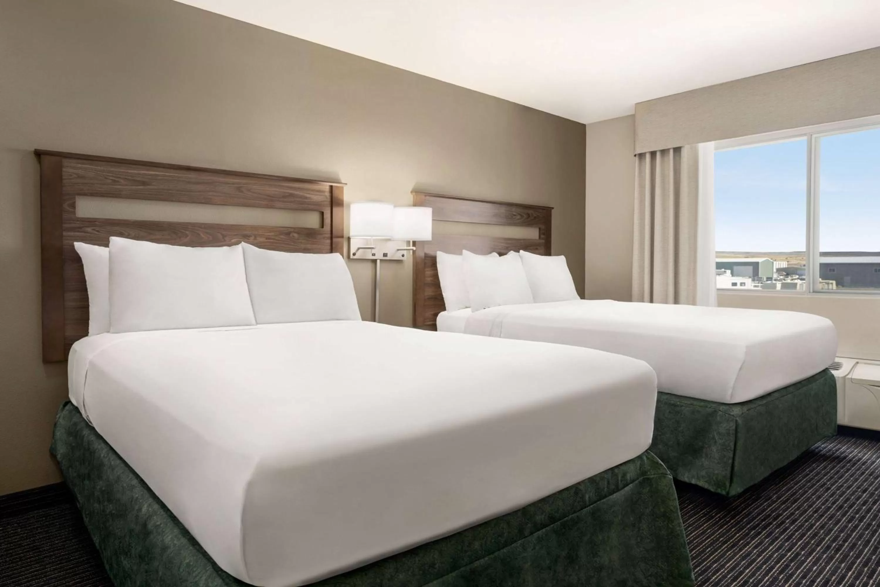 Double Room with Two Double Beds - Non-Smoking in Baymont by Wyndham Rawlins