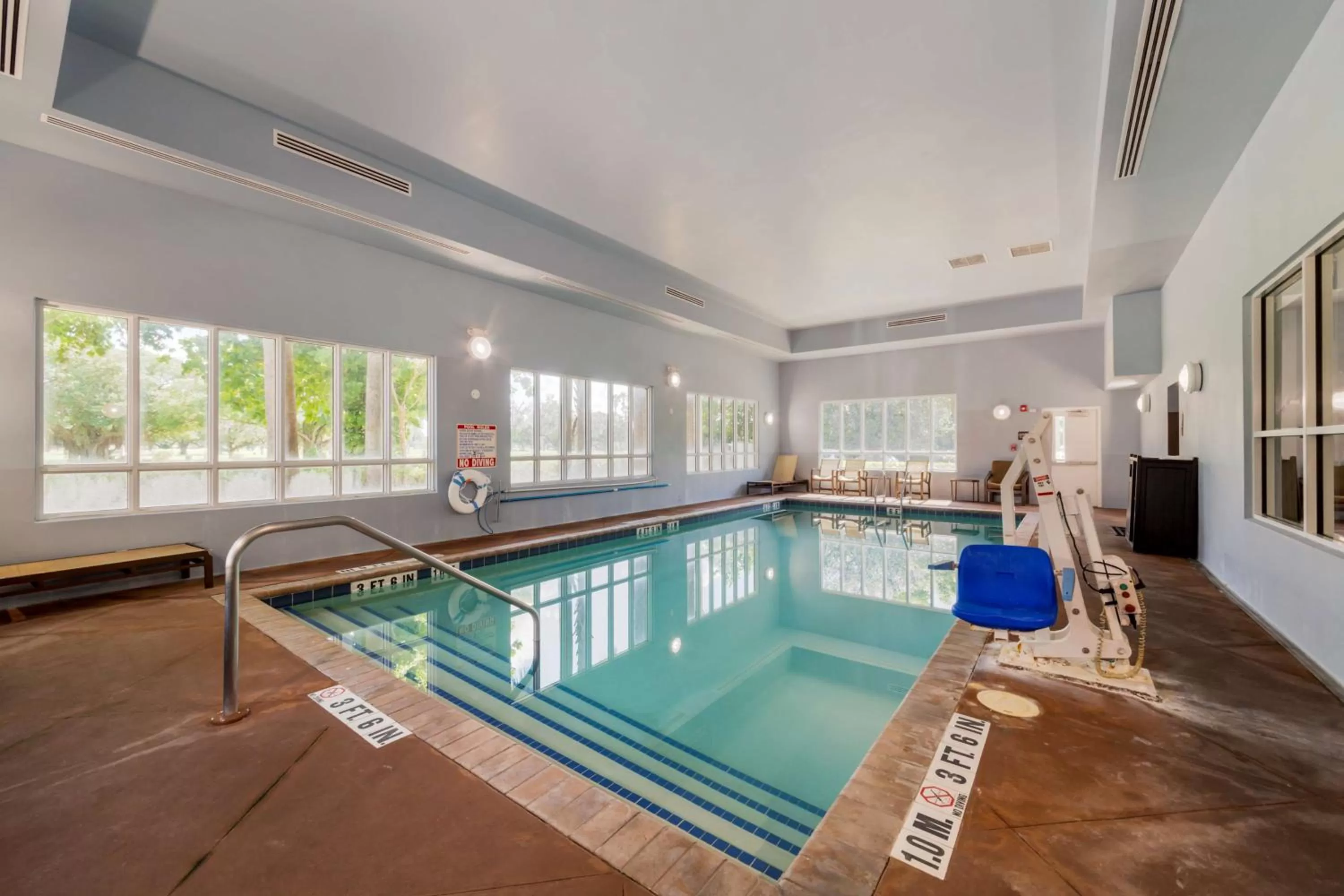 Pool view in Best Western Plus Miami Airport North Hotel & Suites