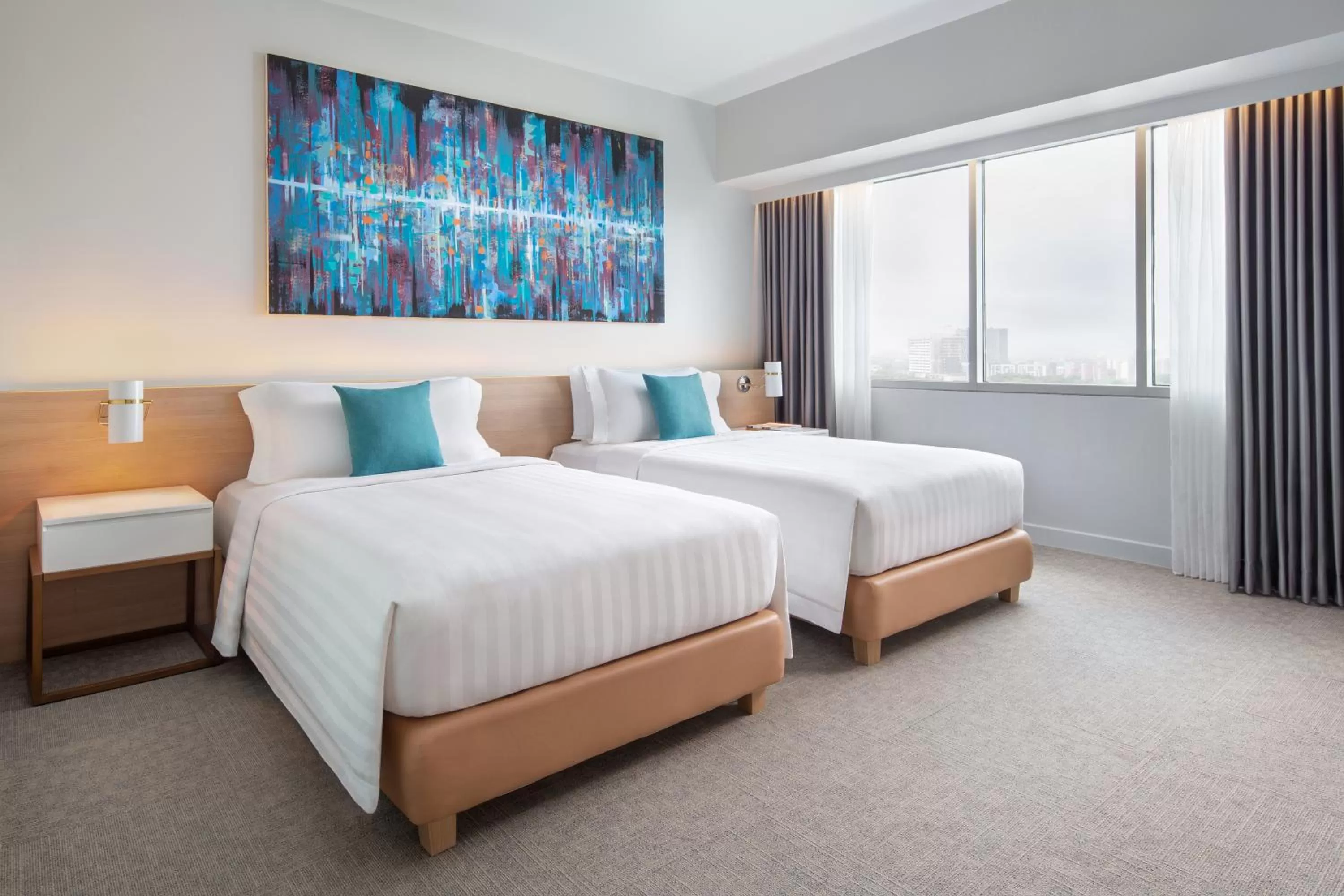 Twin Room in Brittany Hotel BGC