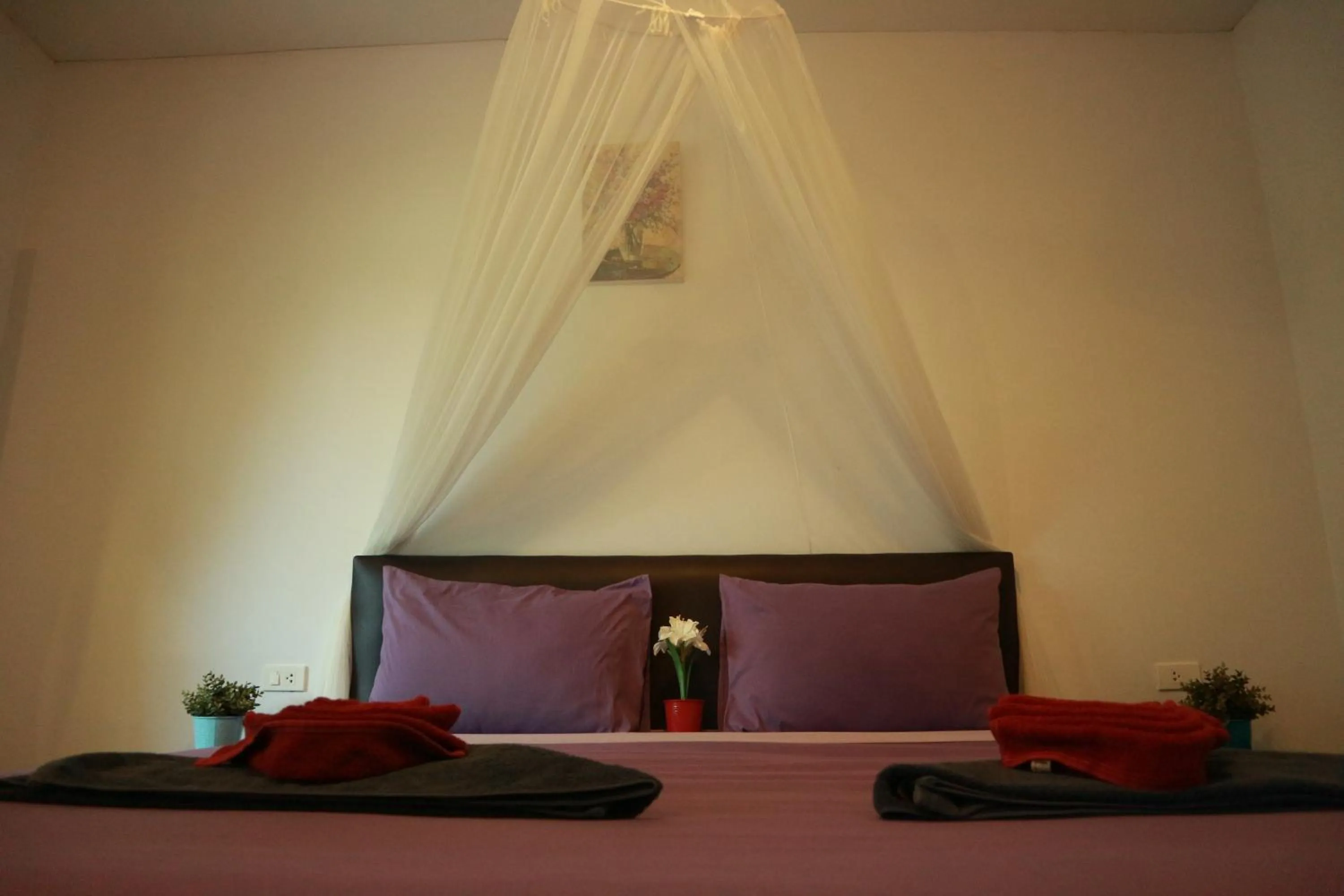 Double Room with Garden View in Raven Blue