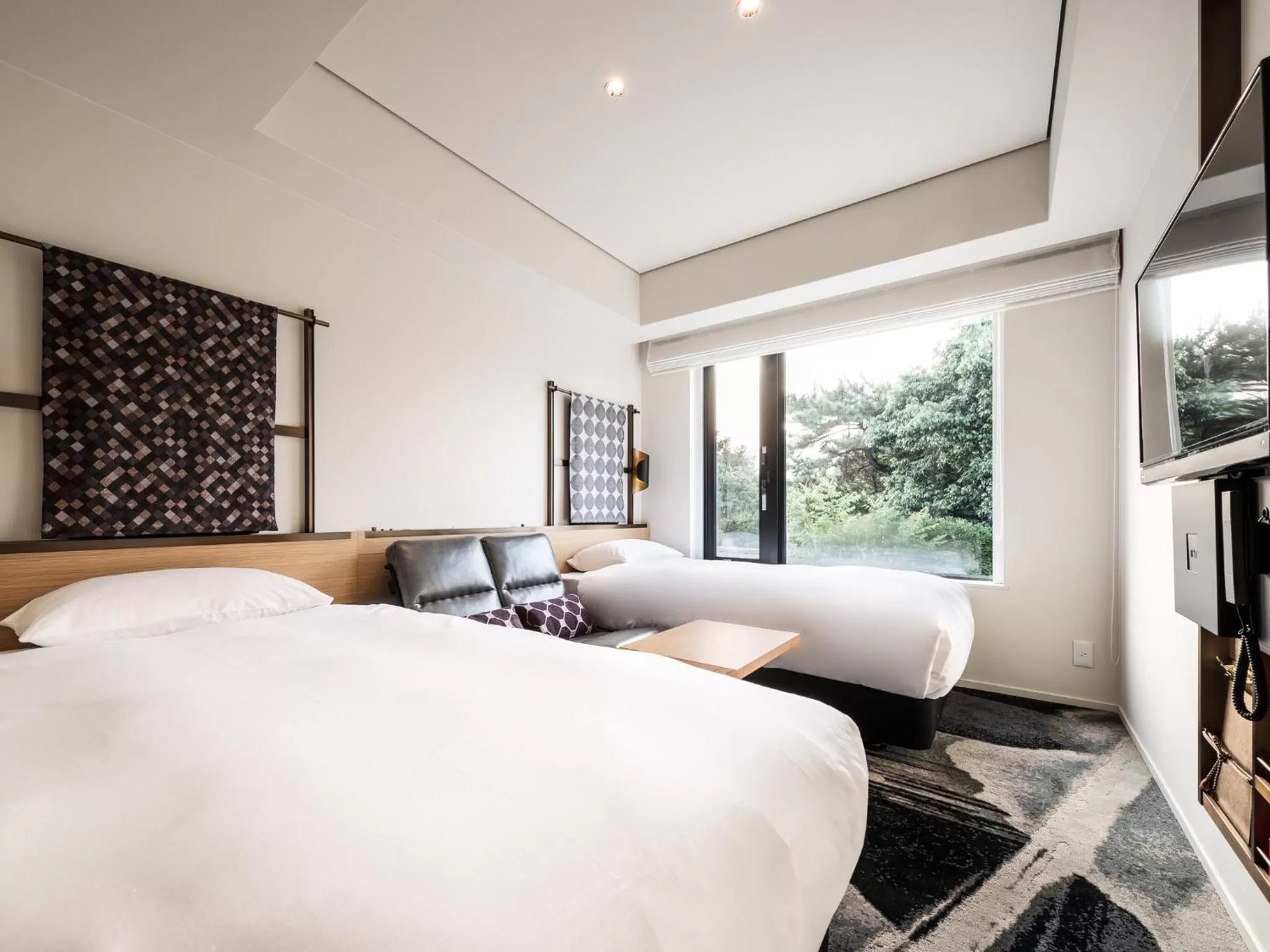 Standard Twin Room in Kyoto Granbell Hotel