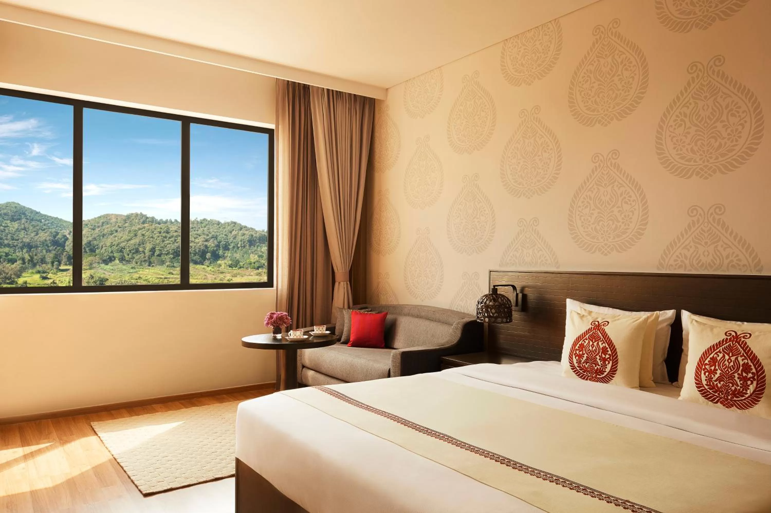 Premium Double Room with Mountain View - single occupancy in Vivanta Guwahati