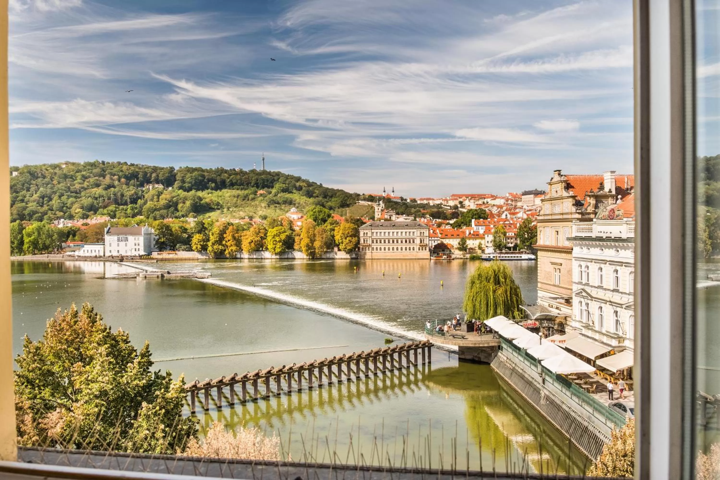 Superior Room with River View in Charles Bridge Palace