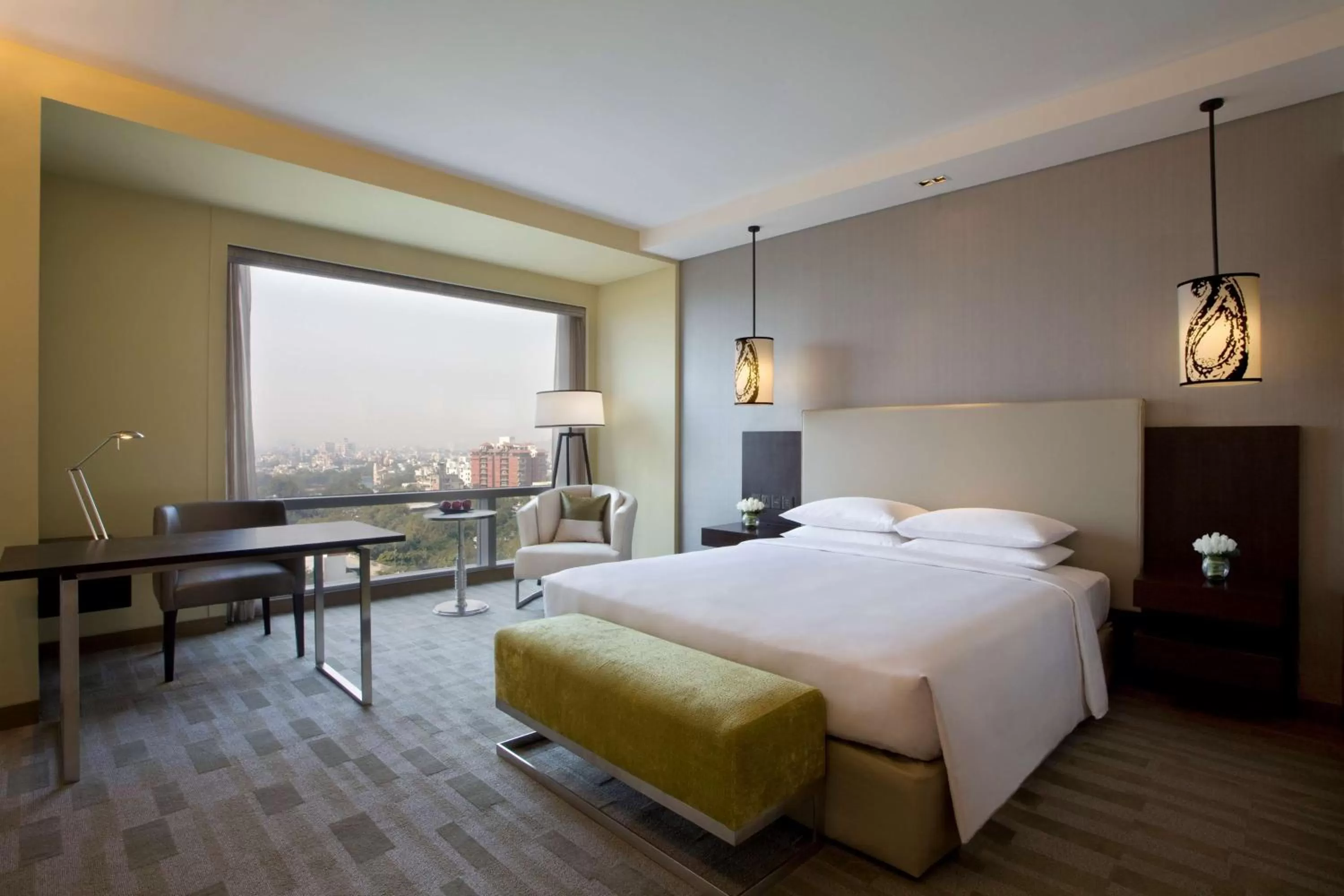 Club King Room - Club Access & One-way Complimentary Airport transfer in Hyatt Regency Ahmedabad