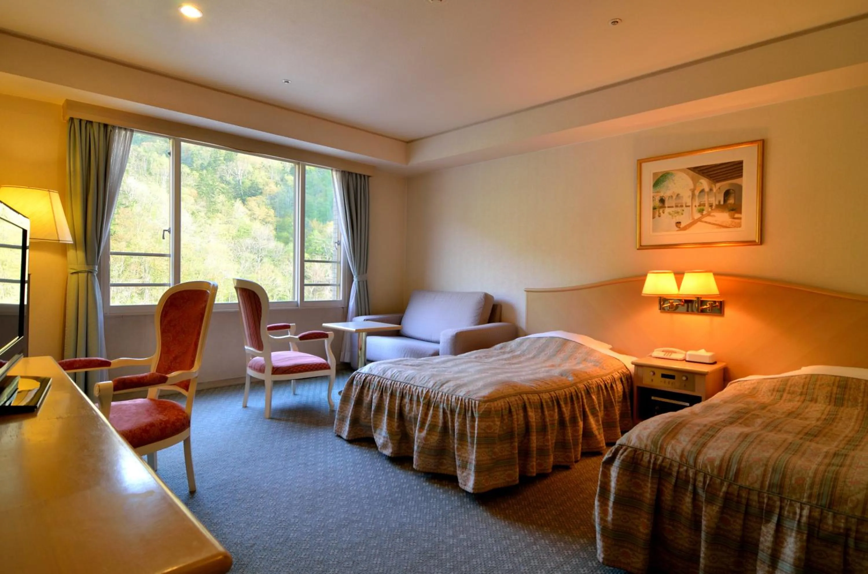 Twin Room 2 Adults -Non-Smoking - single occupancy in Jozankei Manseikaku Hotel Milione