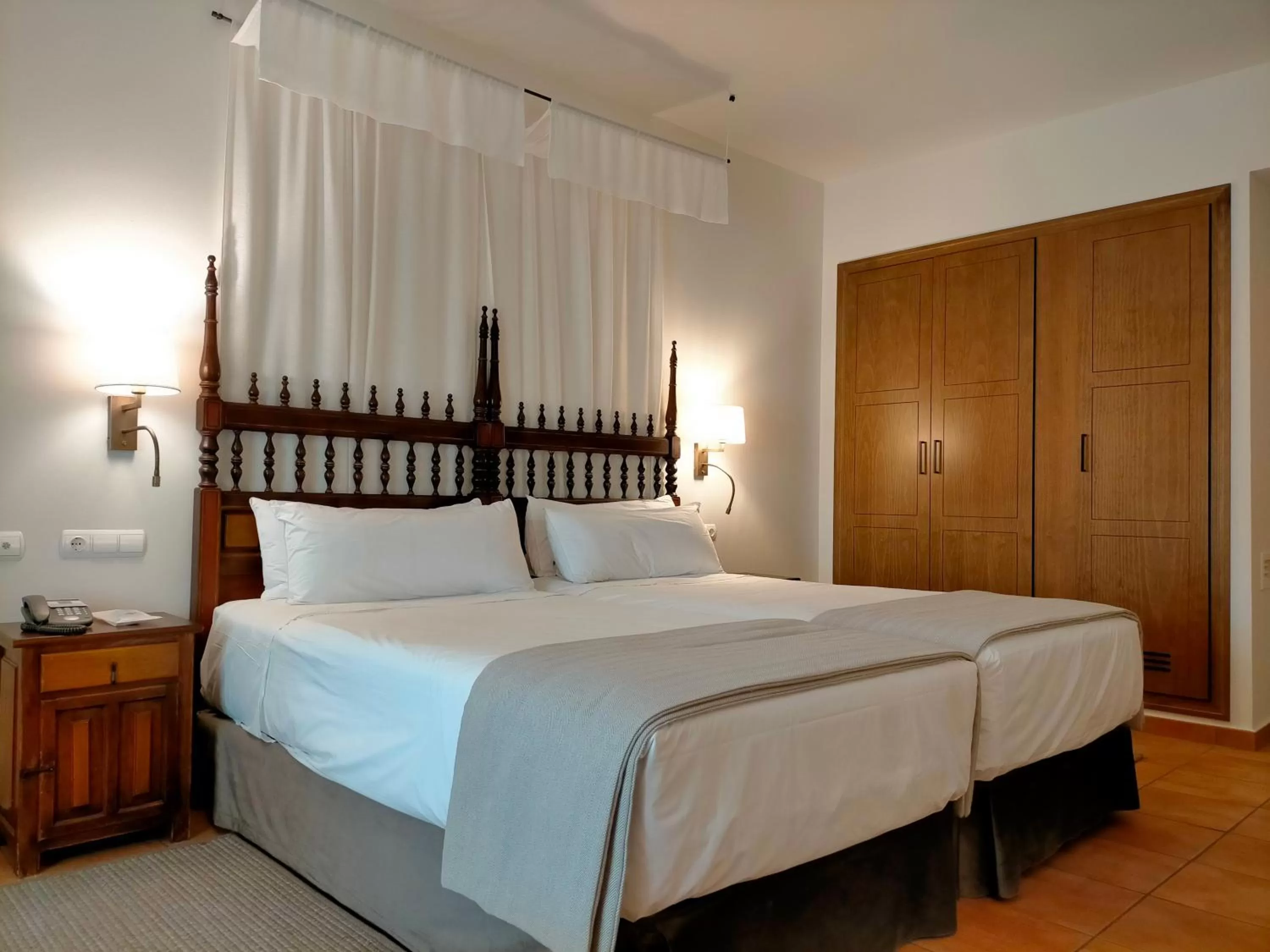 Superior Twin Room in Parador de Benavente