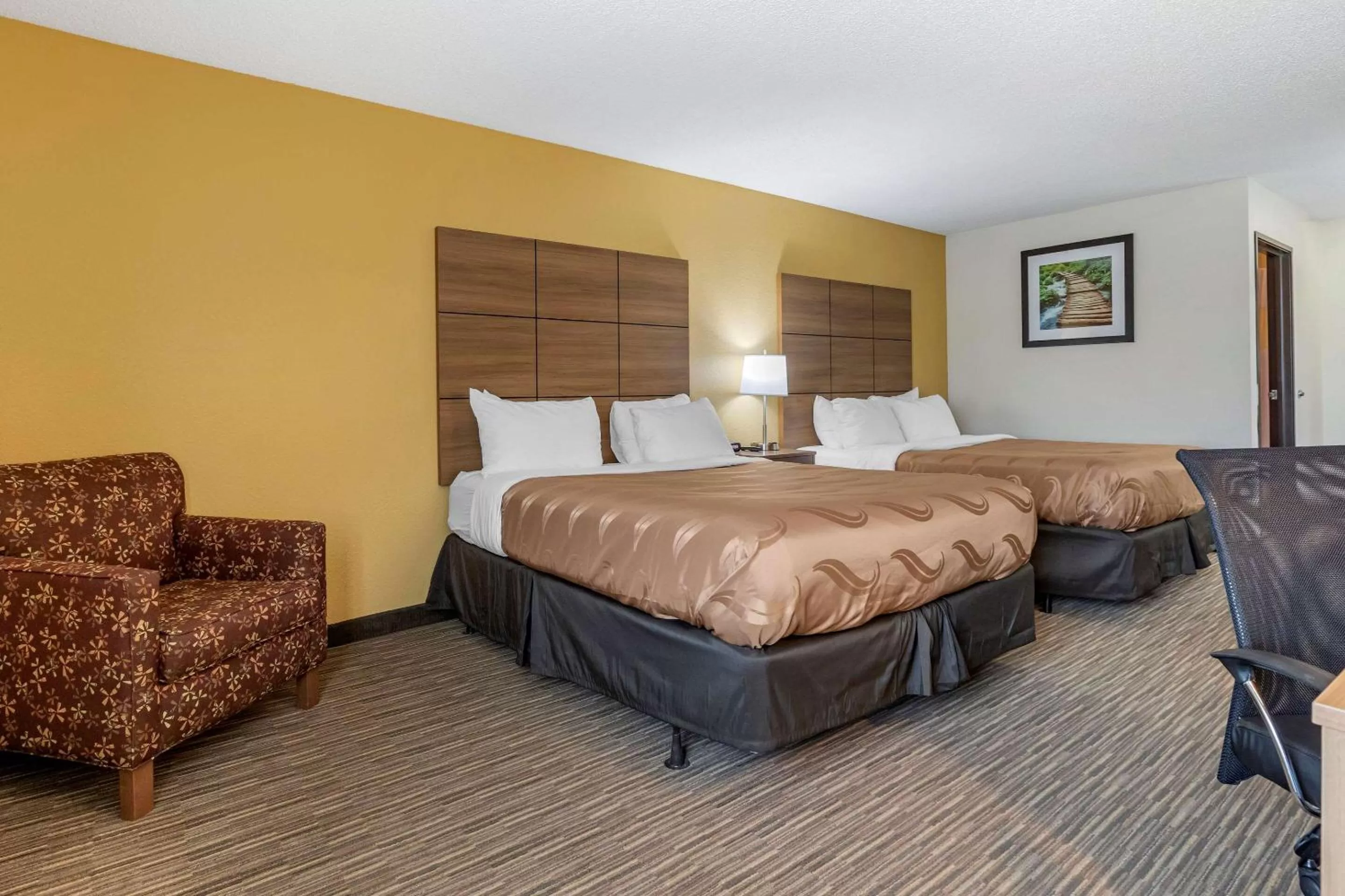 Queen Room with Two Queen Beds - Accessible/Non-Smoking  in Quality Inn Creston