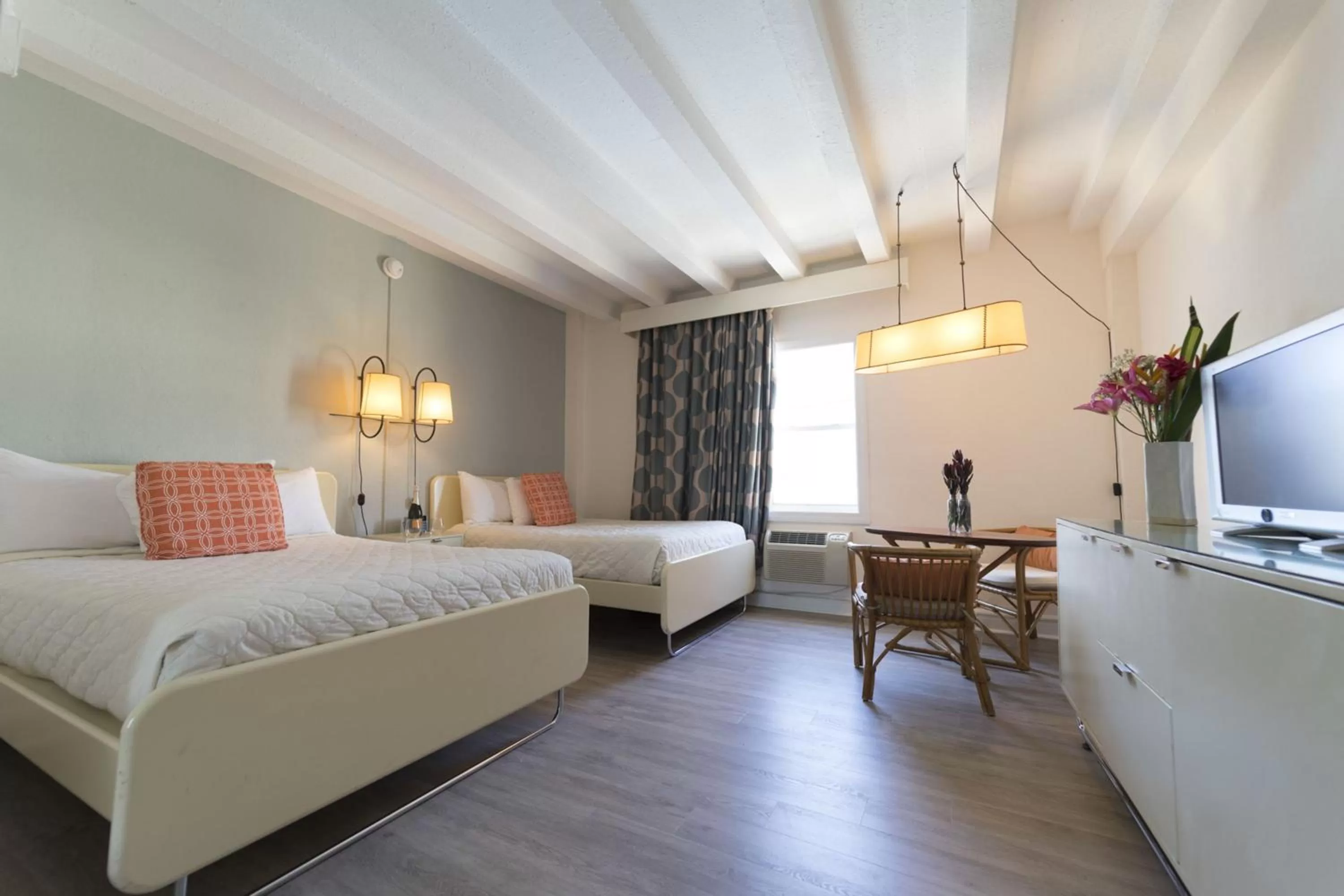 Two Double Beds with Ocean View in Broadmore Miami Beach