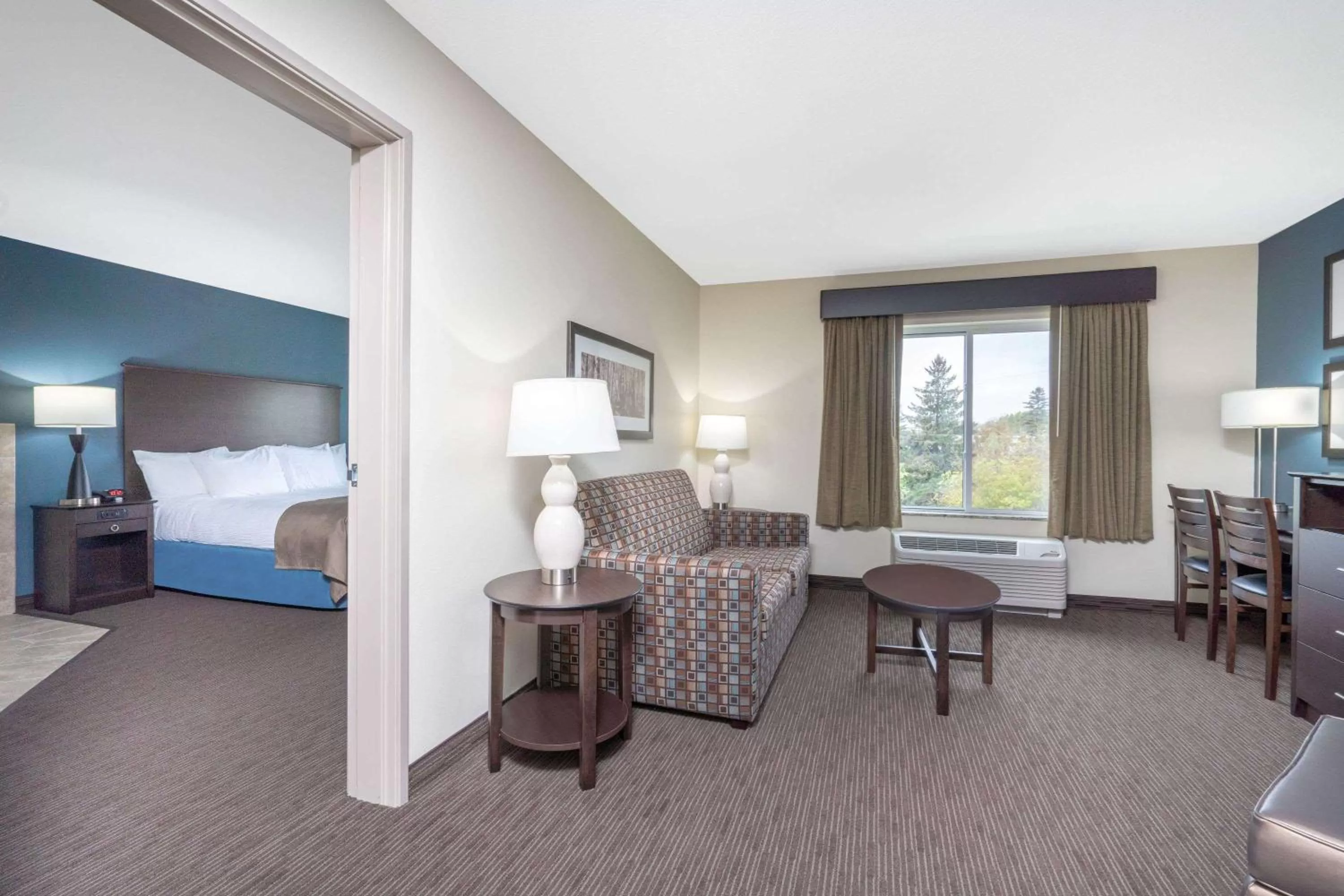 One-Bedroom Superior King Suite with Sofa Bed - Non-Smoking in AmericInn by Wyndham Windom