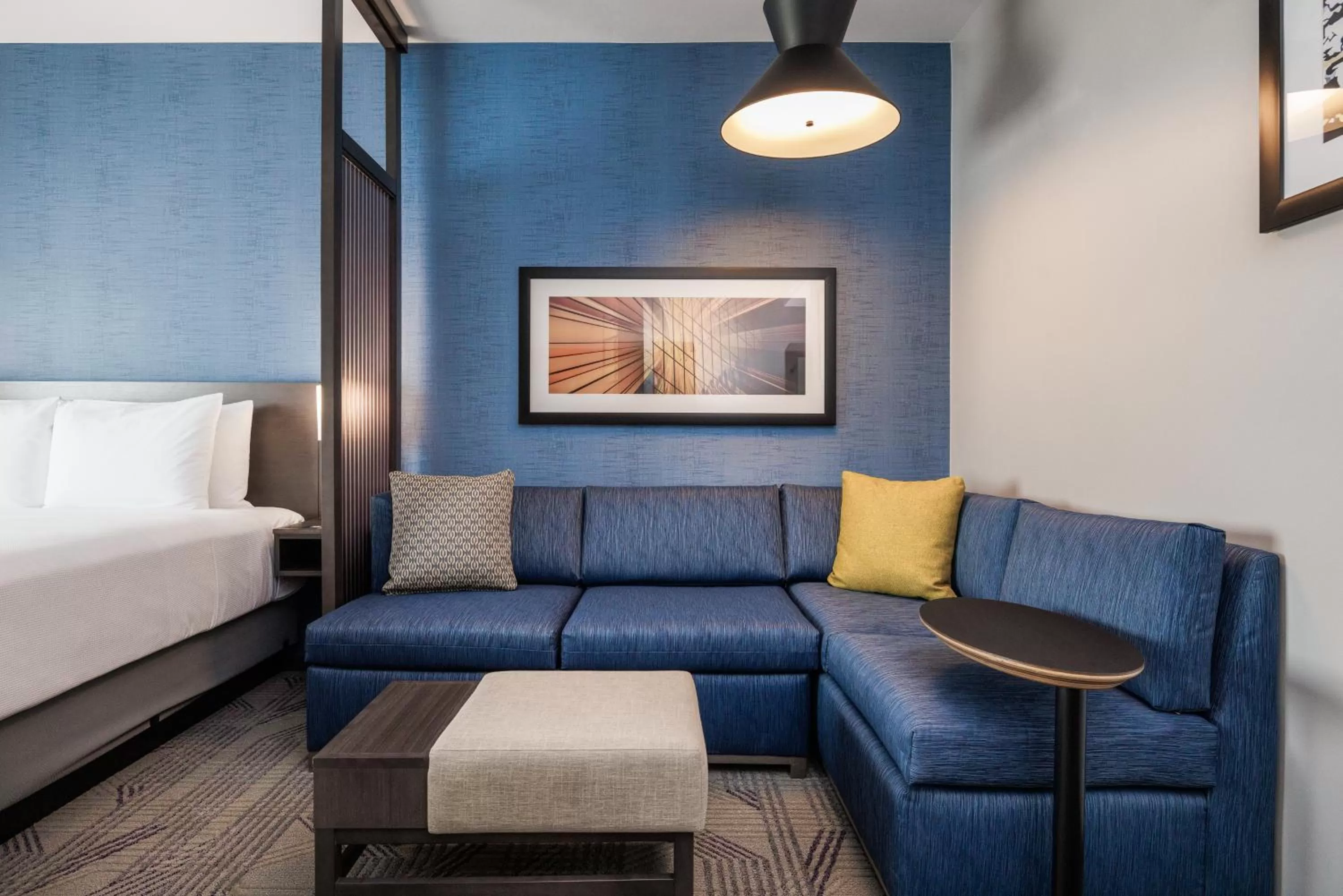 King Suite with Sofa Bed and Roll-In Shower - Disability Access in Hyatt Place San Carlos