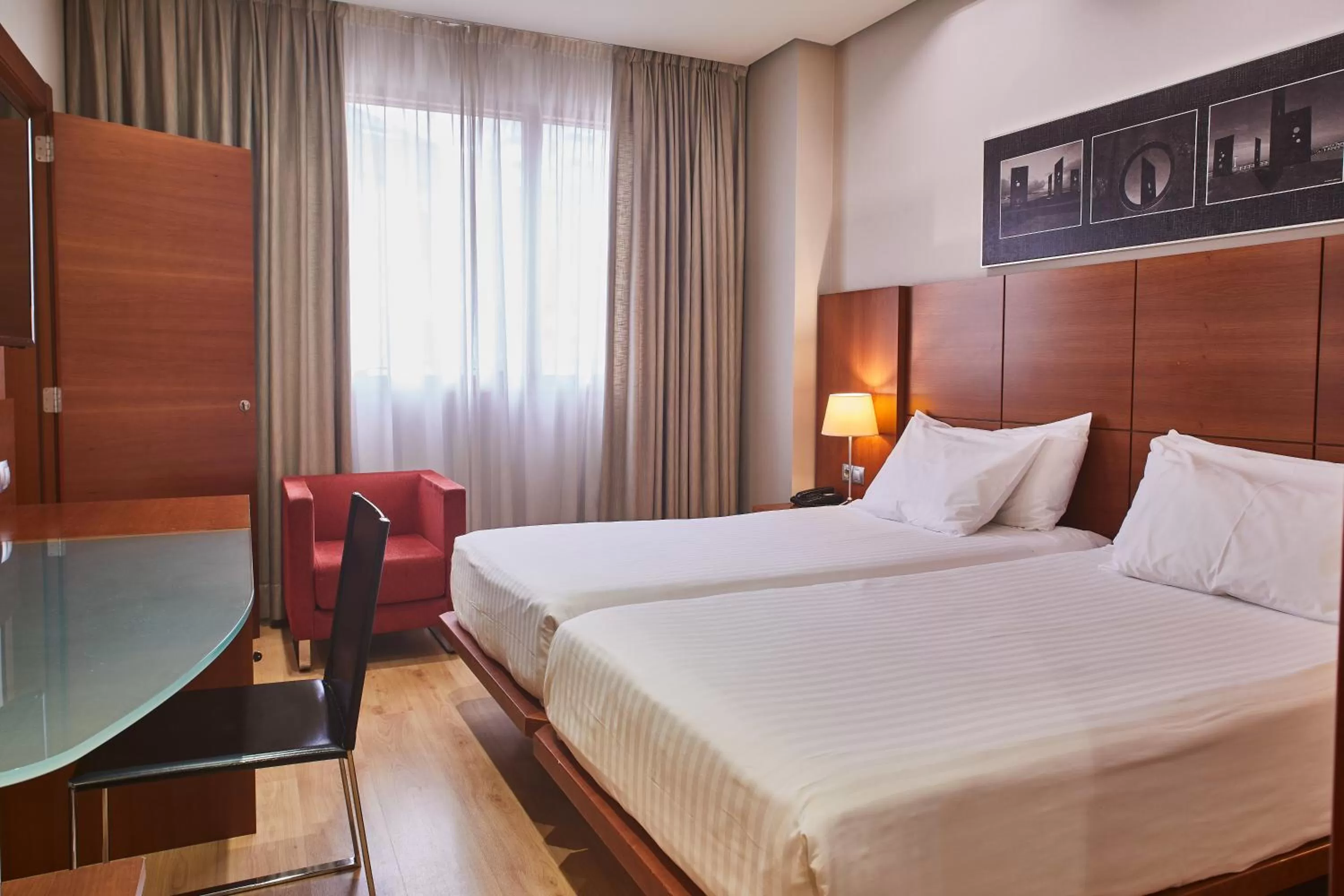 Comfort Double or Twin Room in Silken Ciudad Gijón