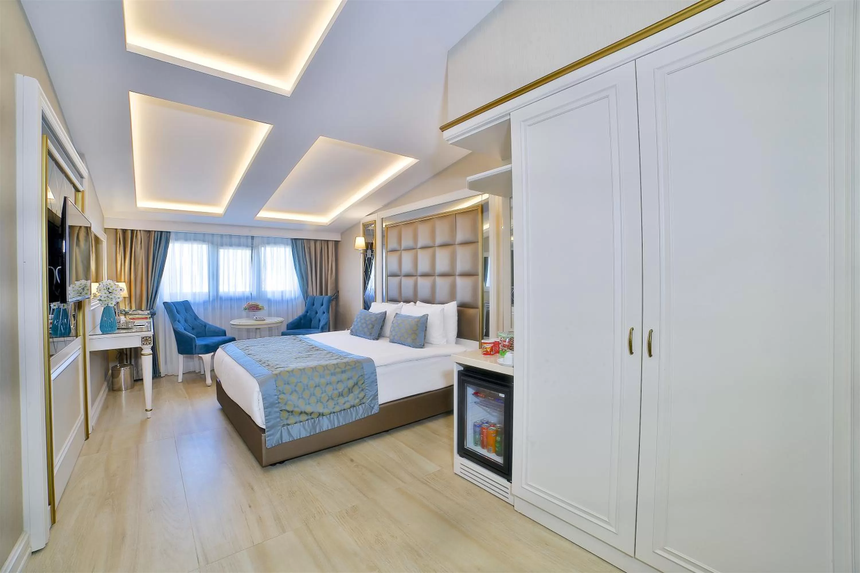 King Double Room with City View in Büke Hotel Şişli