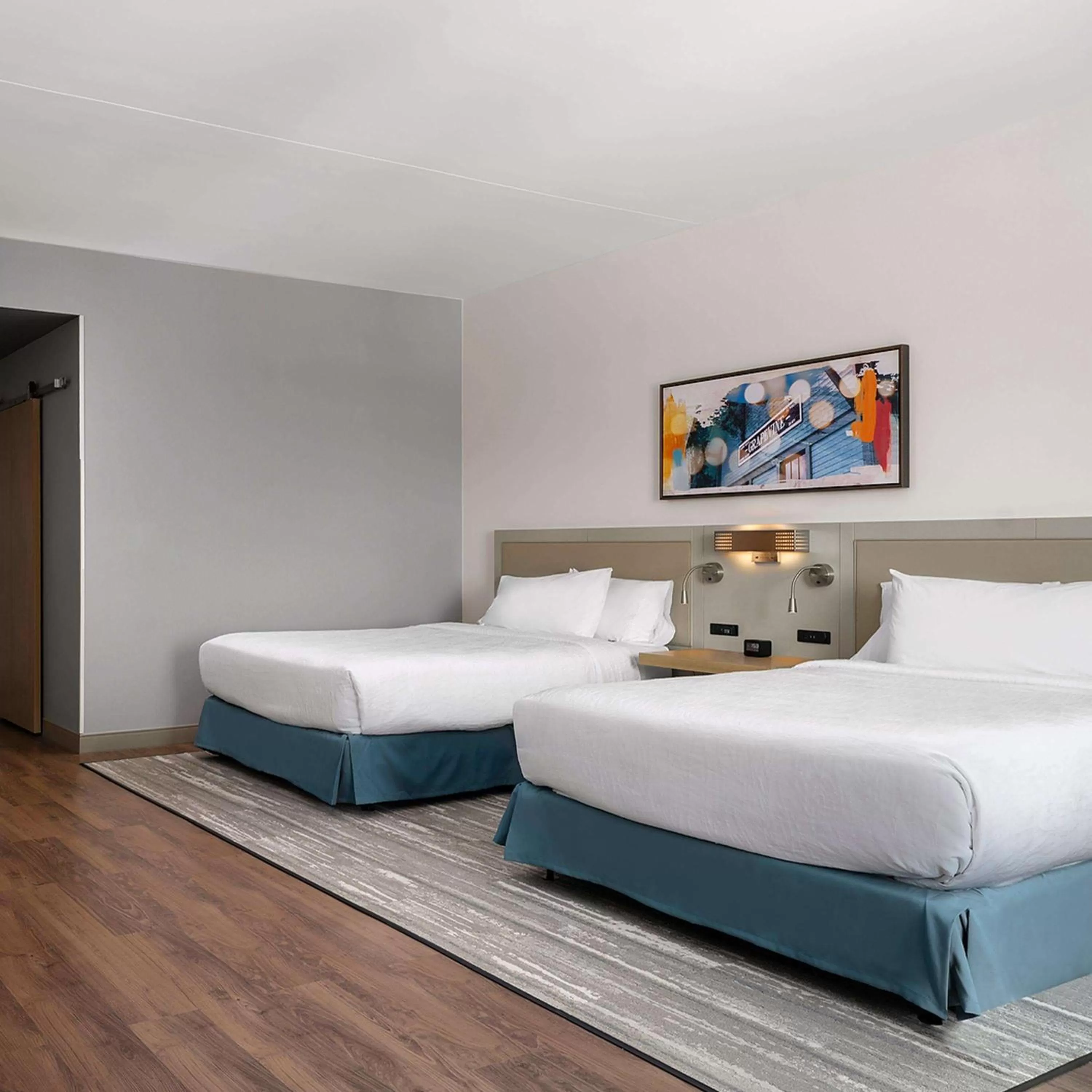 Queen Room with Two Queen Beds - Mobility and Hearing Access in Hilton Garden Inn Grapevine At Silverlake Crossing, Tx