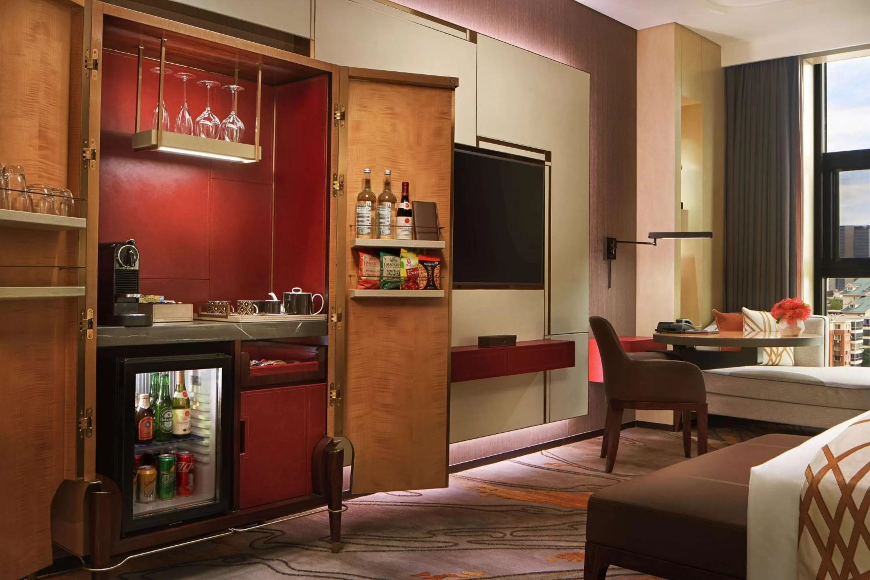 Deluxe Queen Room with Two Queen Beds in Conrad Tianjin