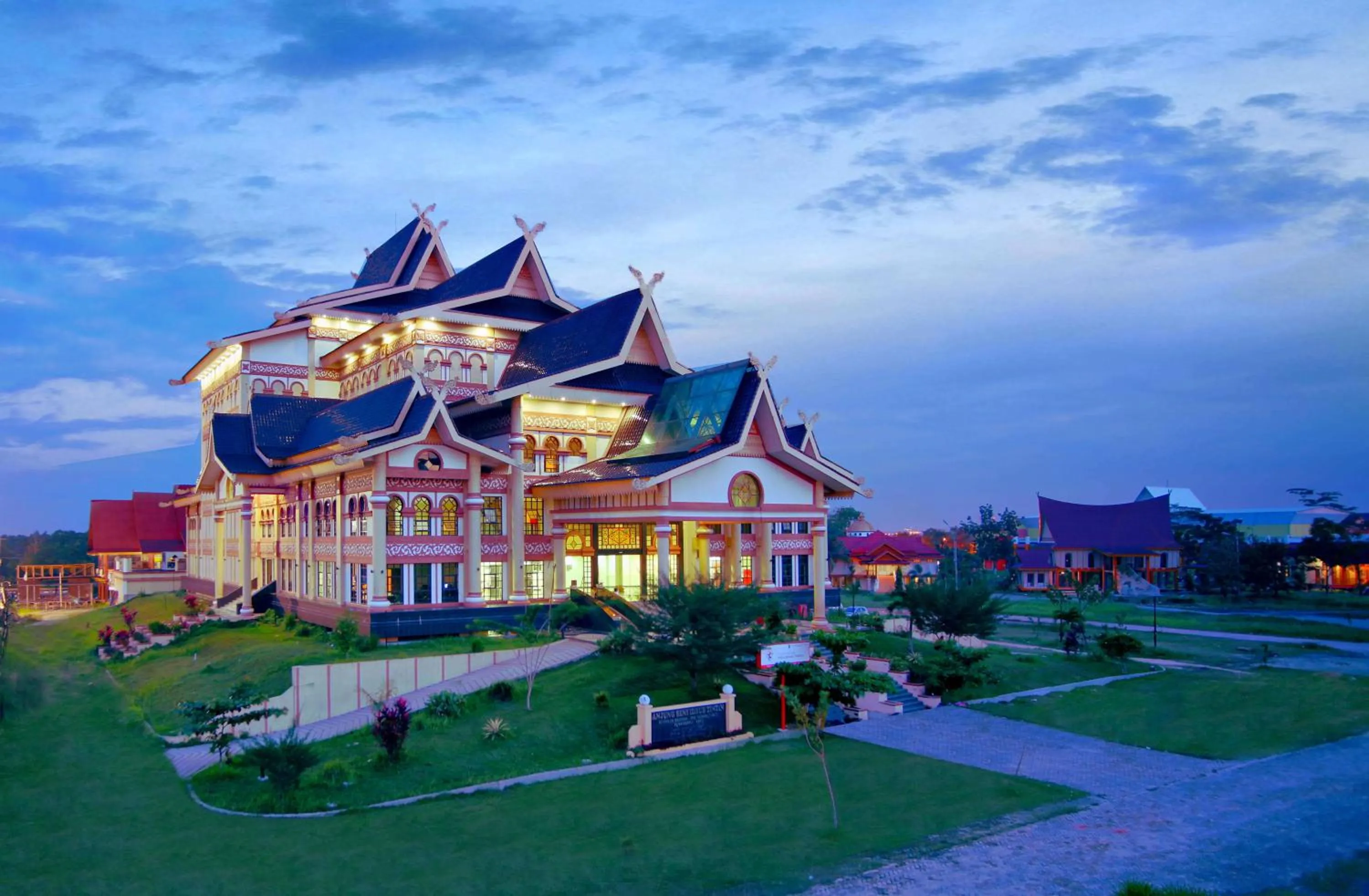Property building in Monoloog Hotel Pekanbaru