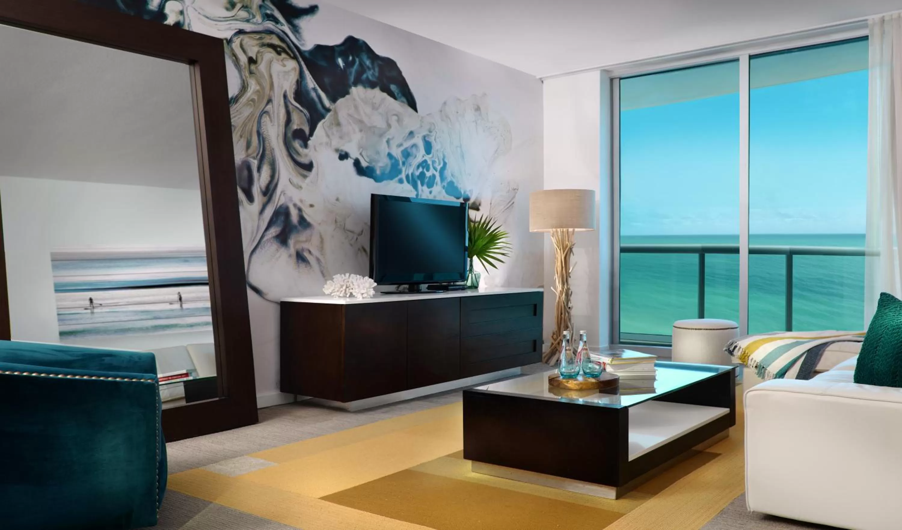 One-Bedroom Ocean Front Suite in Sole Miami, A Noble House Resort