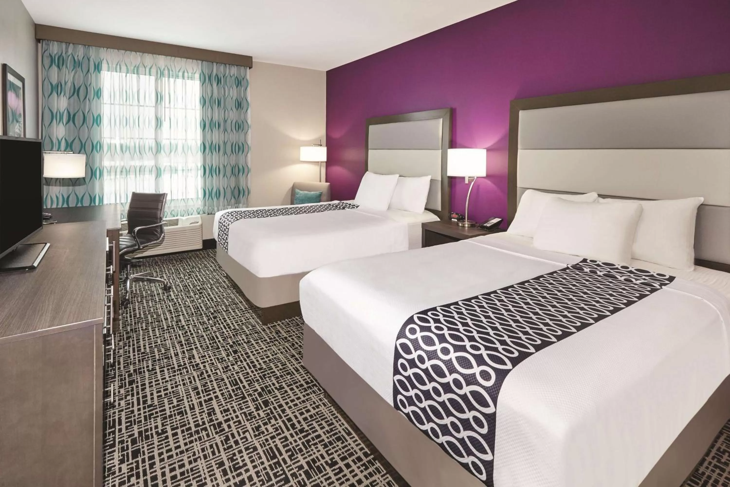 Queen Room with Two Queen Beds - Non-Smoking in La Quinta by Wyndham Springfield IL