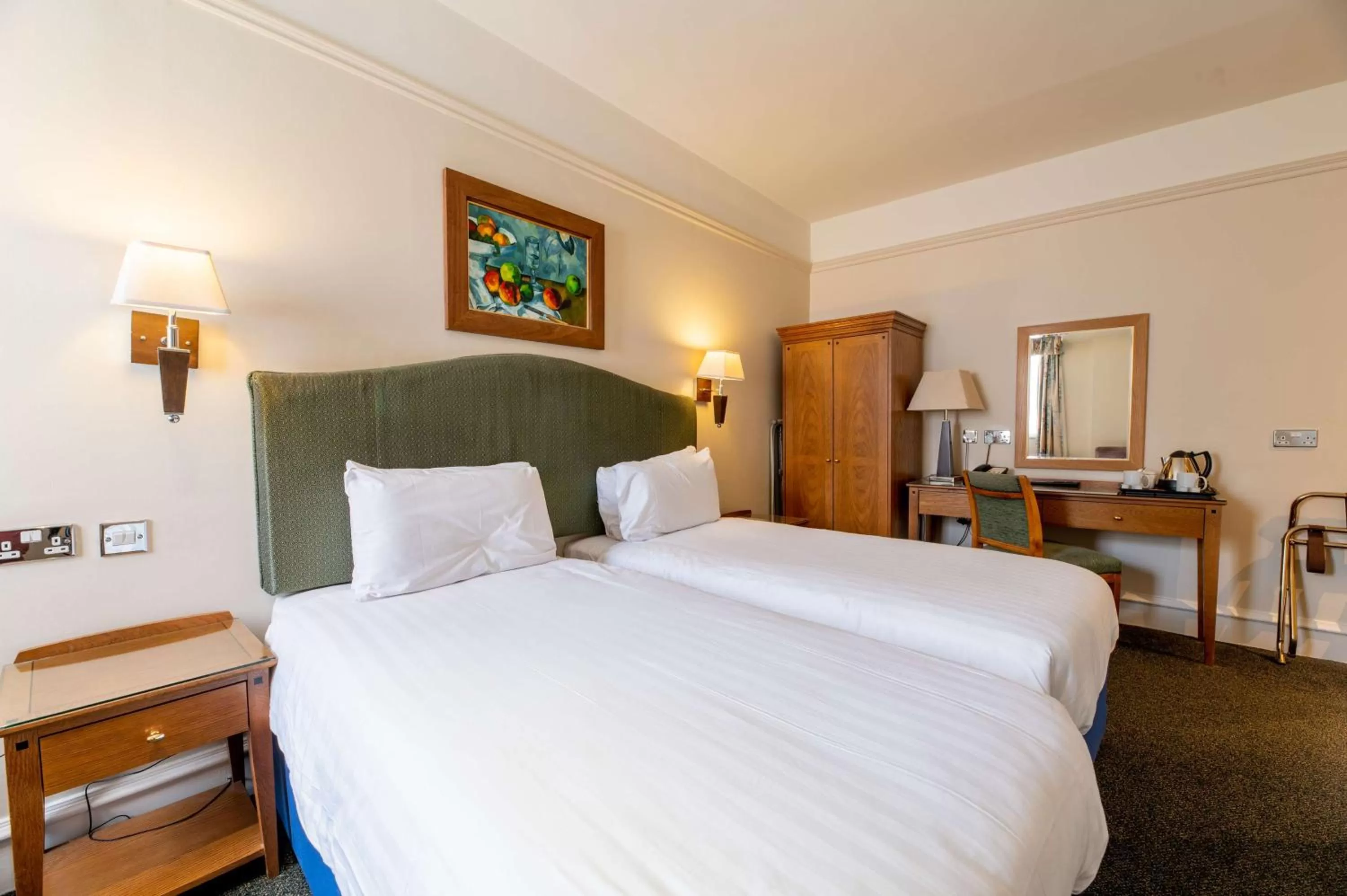 Classic Twin Room - Non-Smoking in Hall Garth Hotel Darlington, Sure Hotel Collection by BW