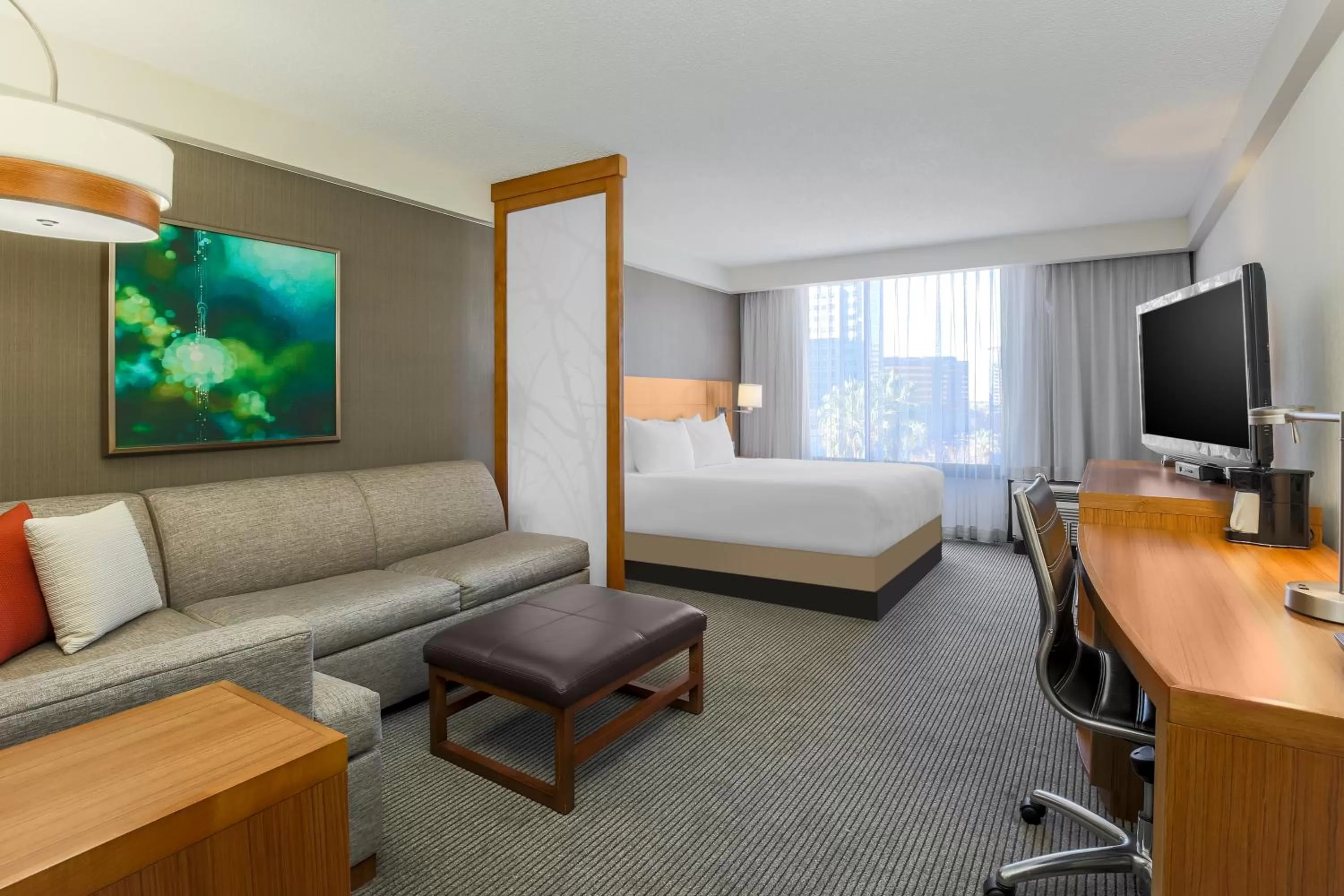 King Room with Roll-In Shower - Disability Access in Hyatt Place San Jose, Downtown
