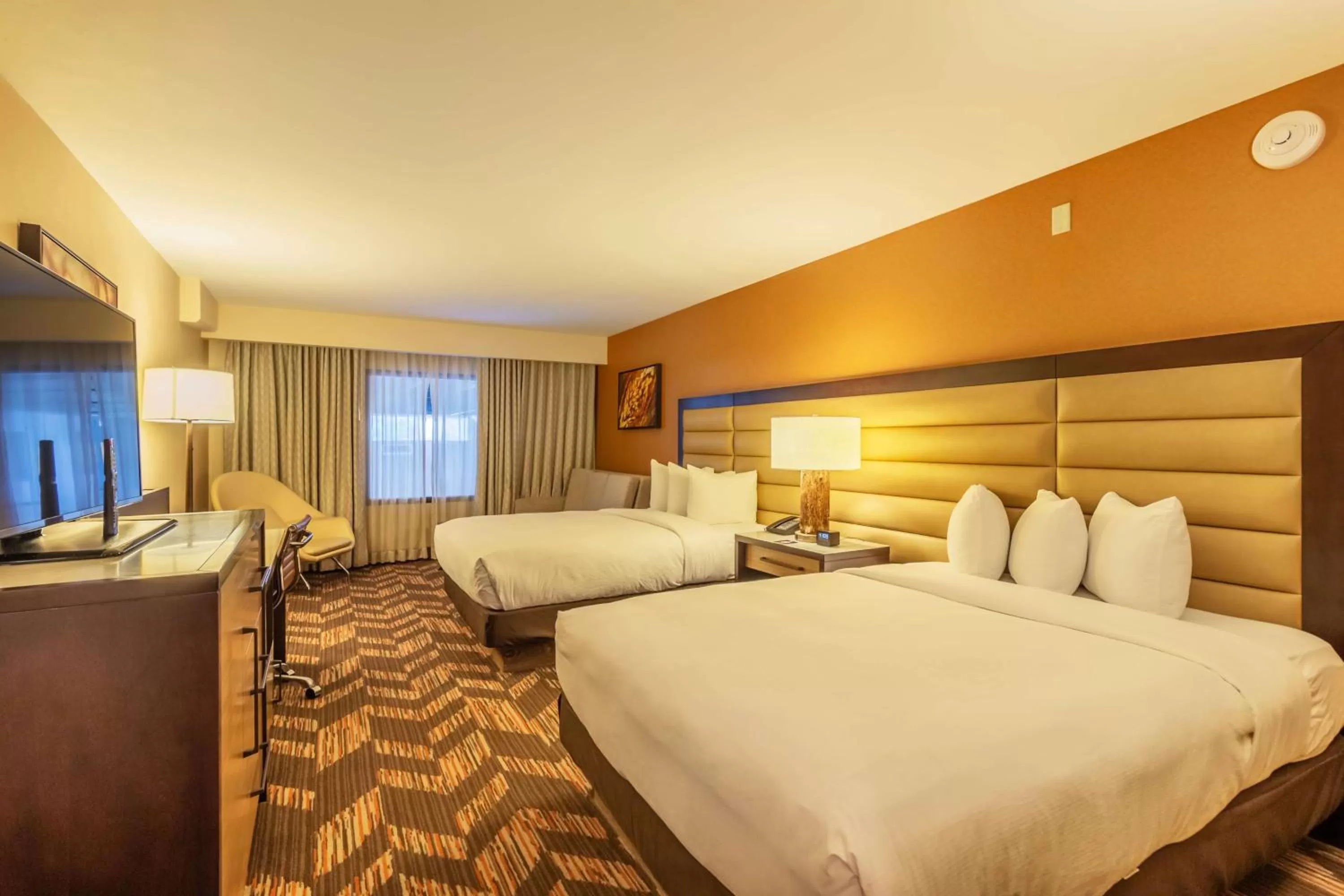 Deluxe Queen Room with Two Queen Beds - Hearing Accessible in DoubleTree by Hilton Lawrence