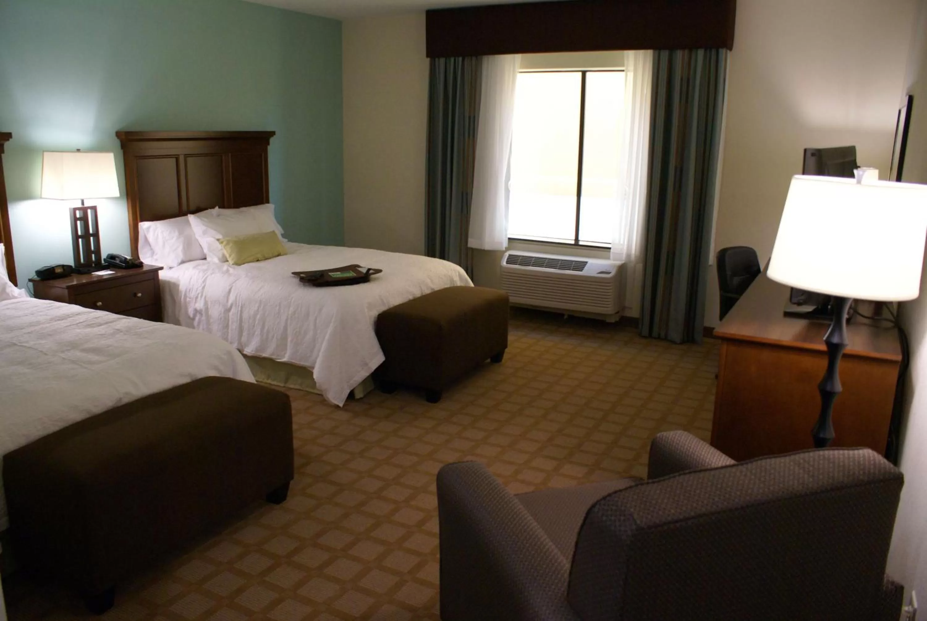 Room with Two Queen Beds - Non-Smoking in Hampton Inn & Suites Center