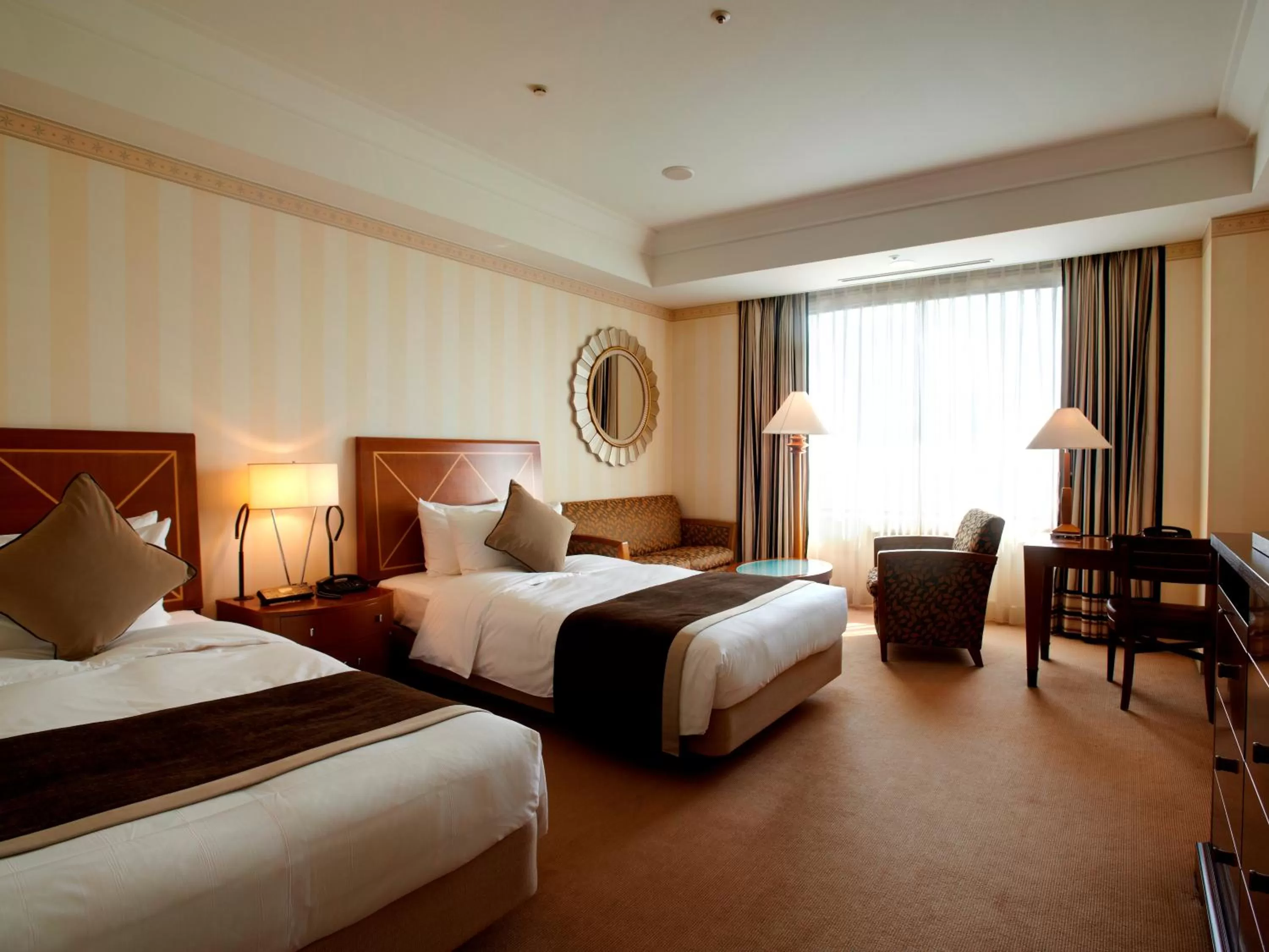 Superior Twin Room - Non-Smoking - River View in Imperial Hotel Osaka