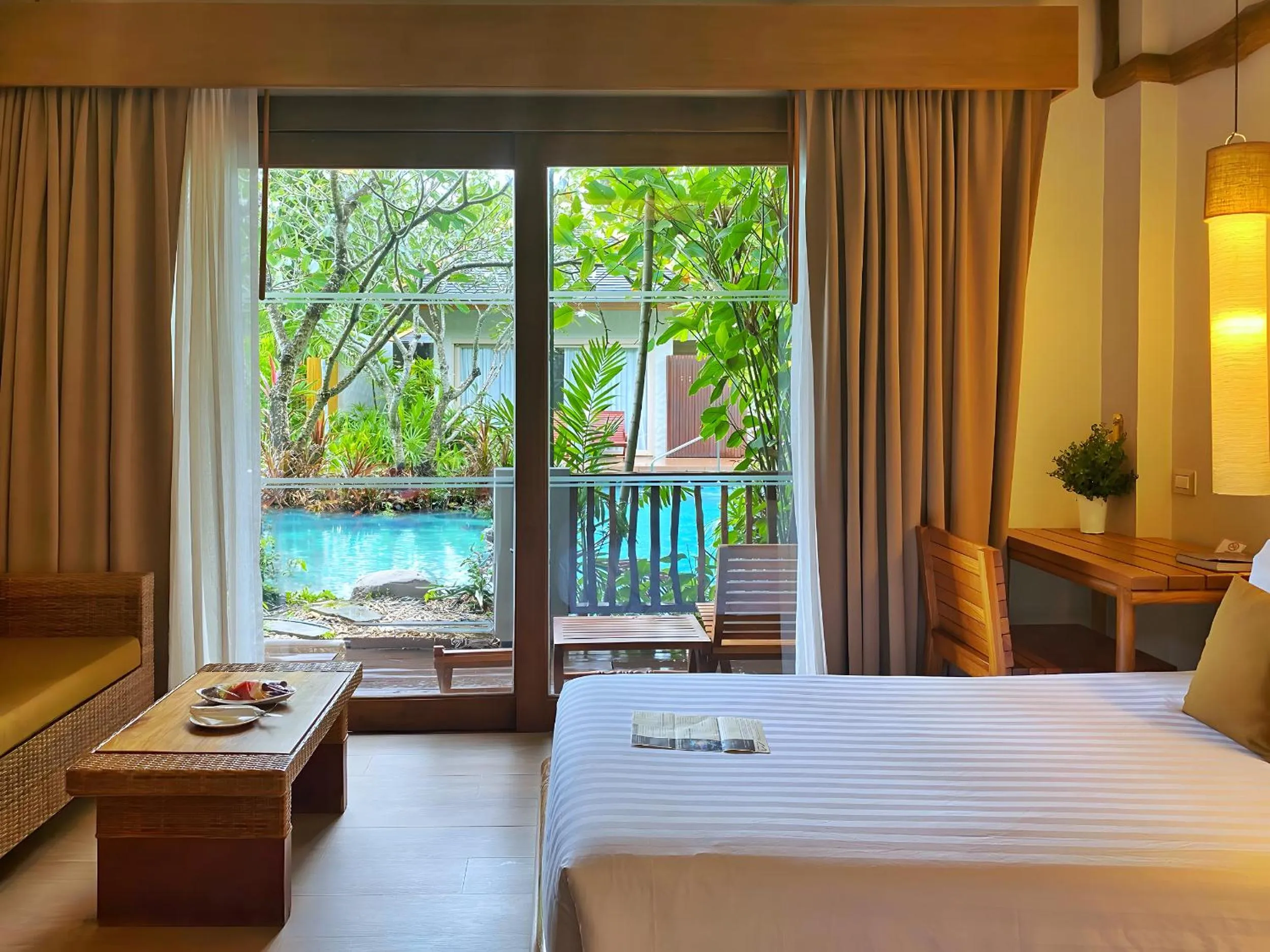 Deluxe Double Room with Pool Access in Metadee Concept Hotel