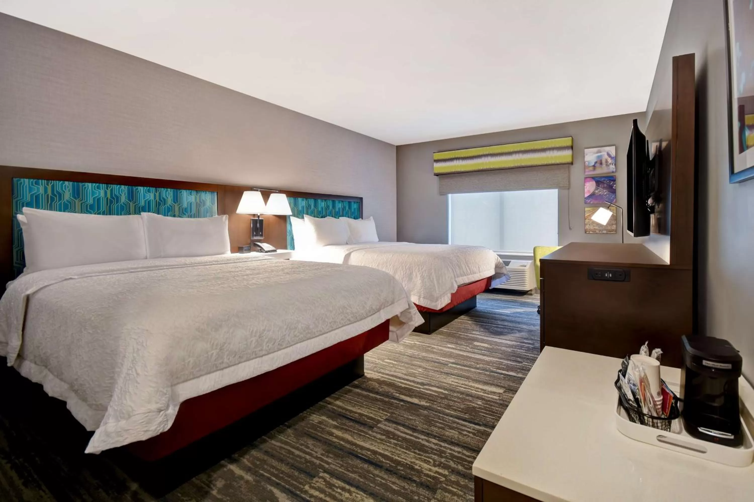 Queen Room with Two Queen Beds in Hampton Inn Pleasant View