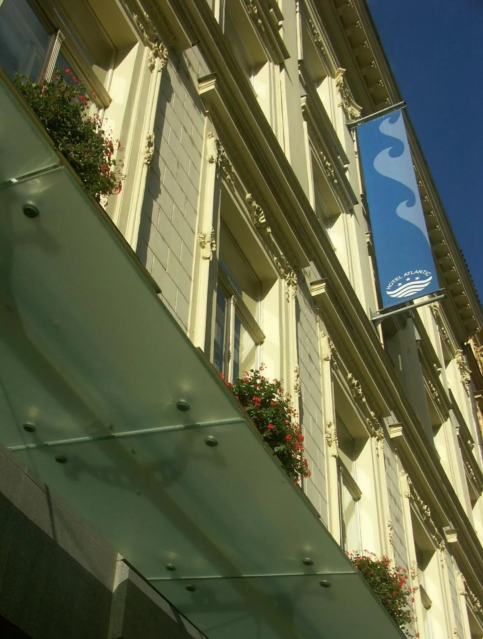Facade/entrance in Atlantic Hotel