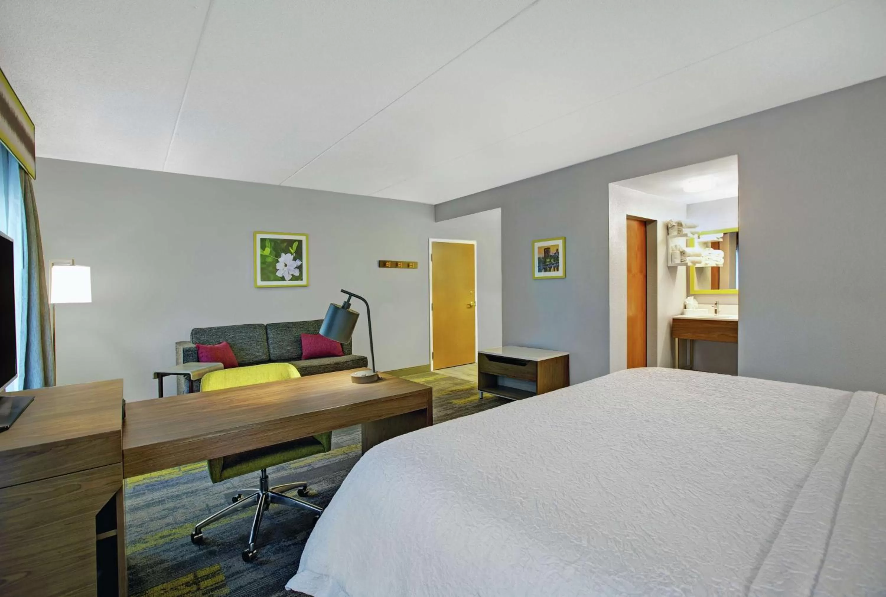 King Studio Suite with Sofa Bed - Non-Smoking in Hampton Inn & Suites Augusta West