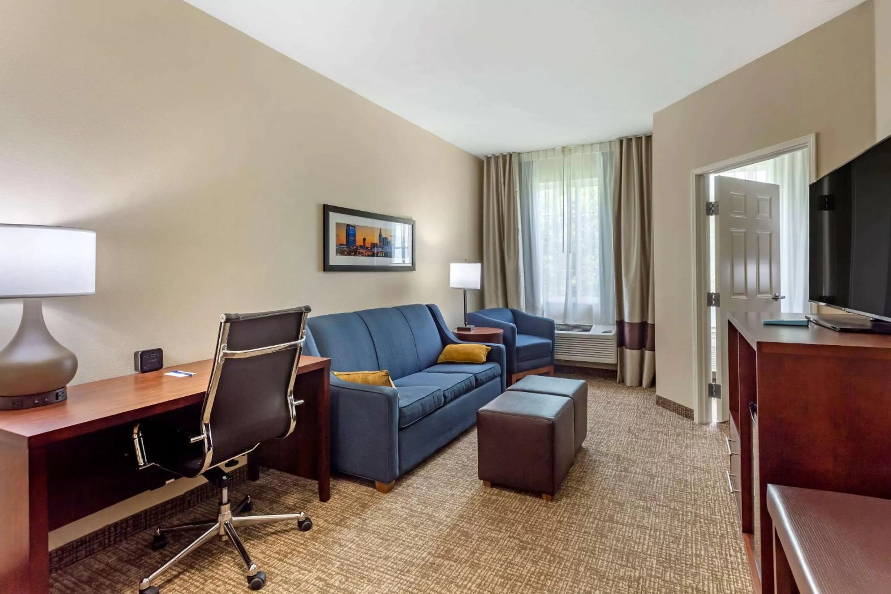 Superior King Suite - Non-Smoking in Comfort Suites Clarksville near Governors Square Mall