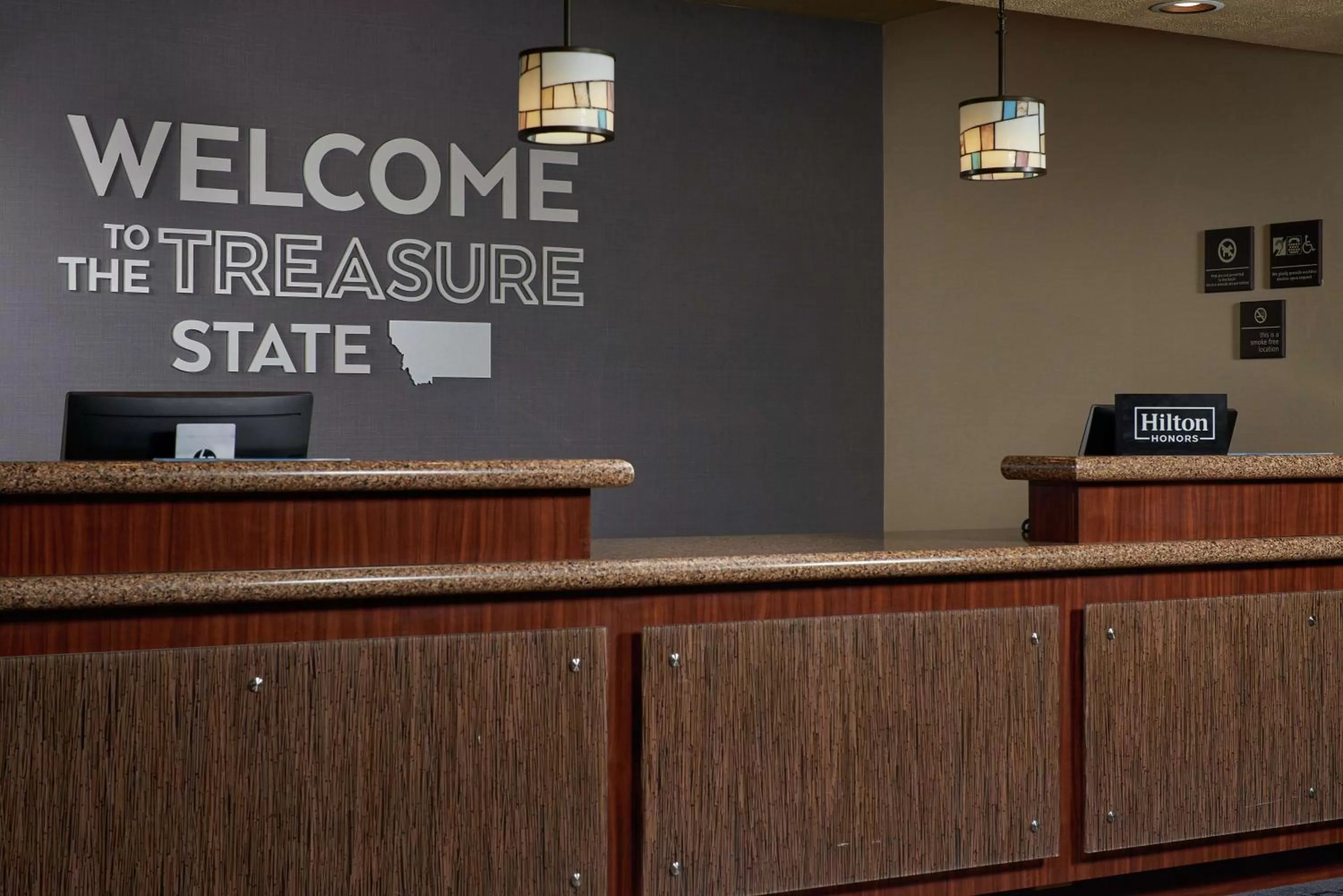 Lobby or reception in Hampton Inn Helena