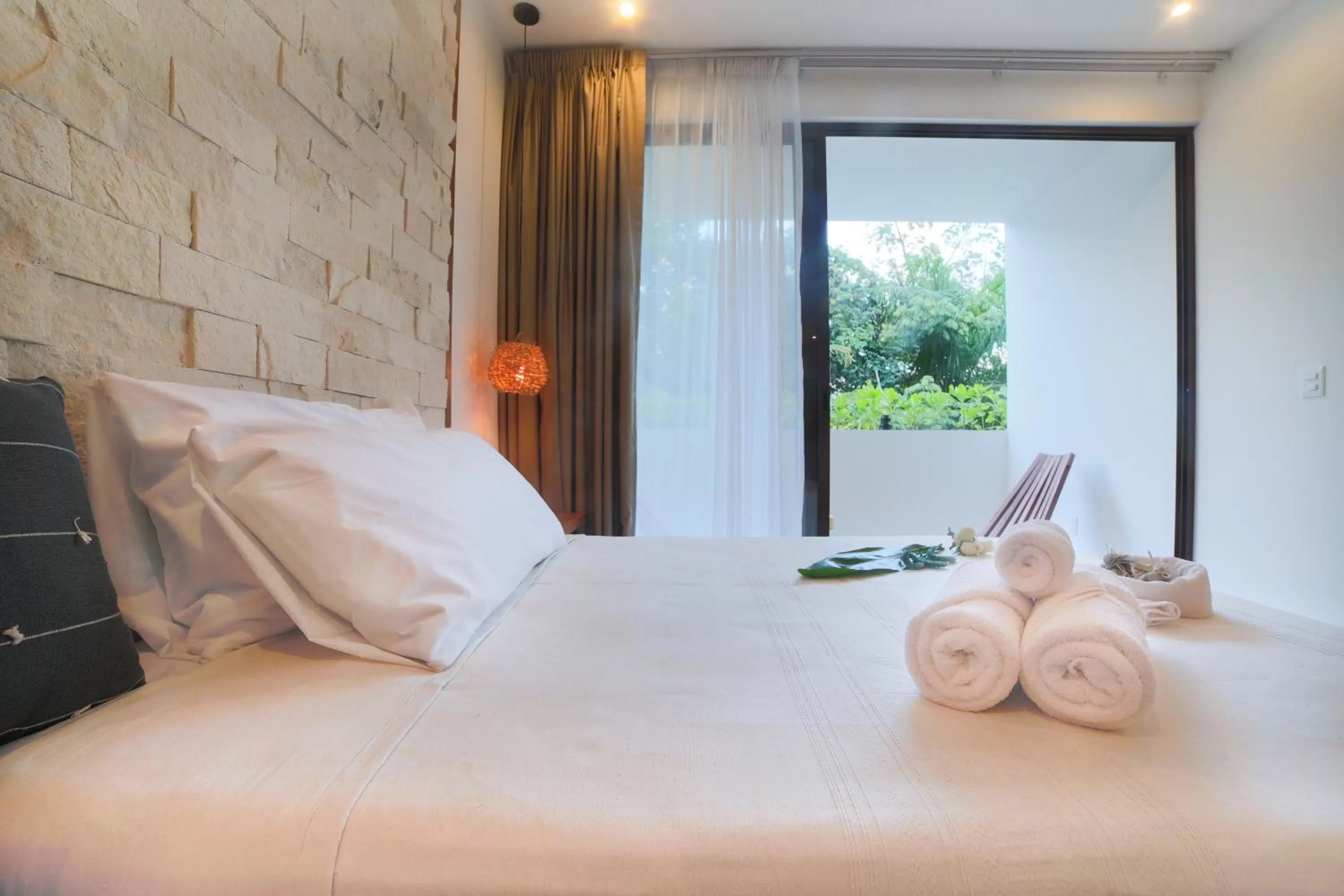 Bed in Hotel Blanco Tulum Adults Only