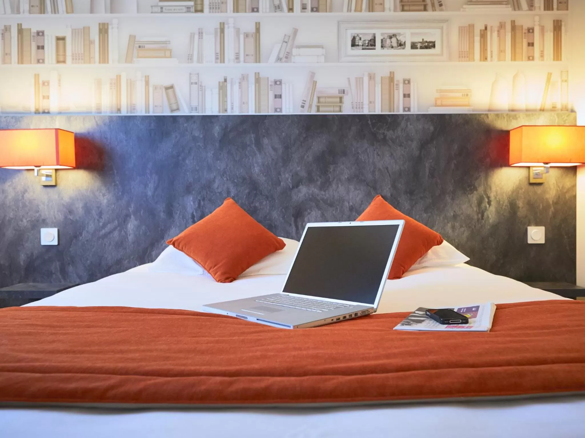 One Double Bed One Single Bed in Kyriad Angers Ouest Beaucouzé