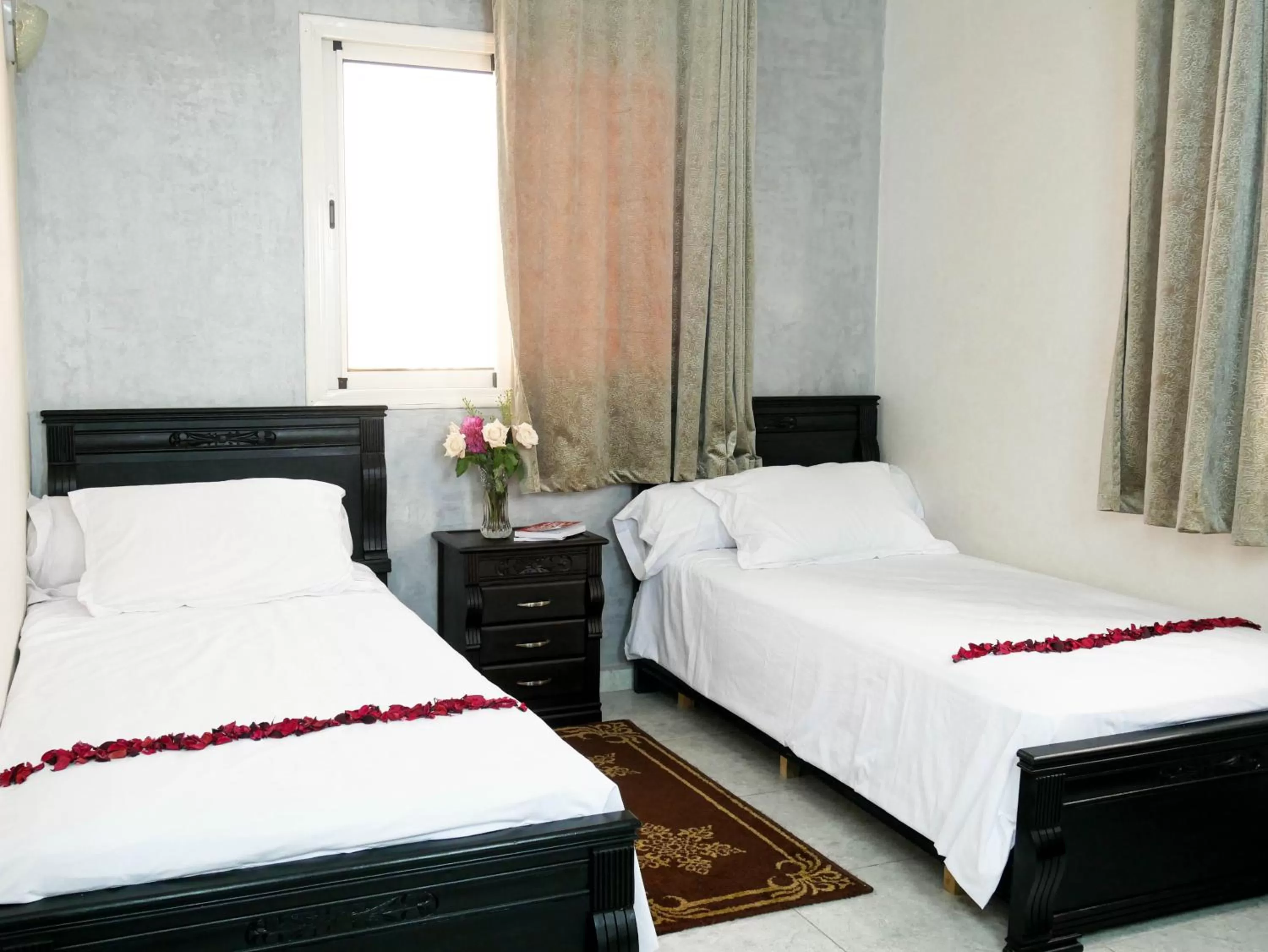 Twin Room with Shower in Ayouz House Hotel