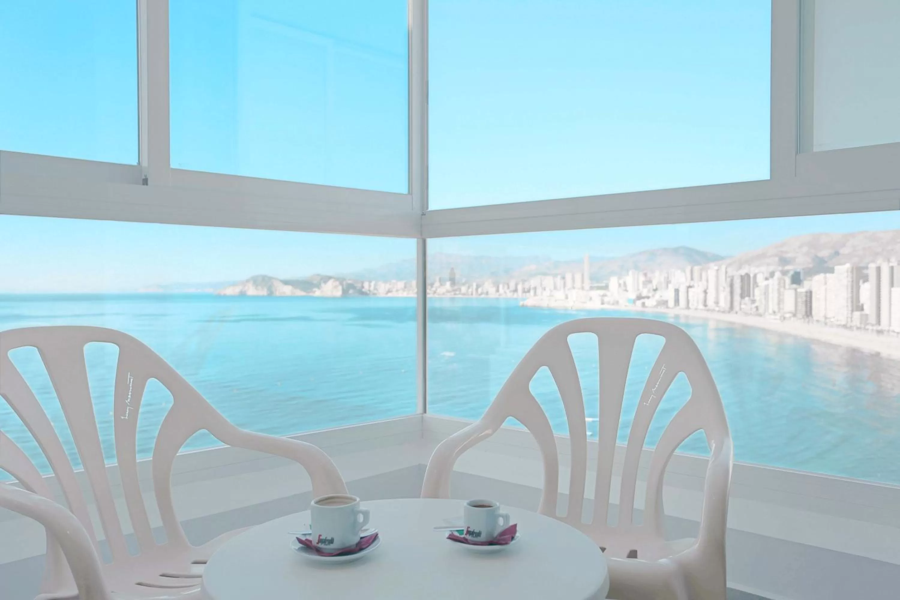 Triple Room with Sea View in KAKTUS Hotel Benikaktus