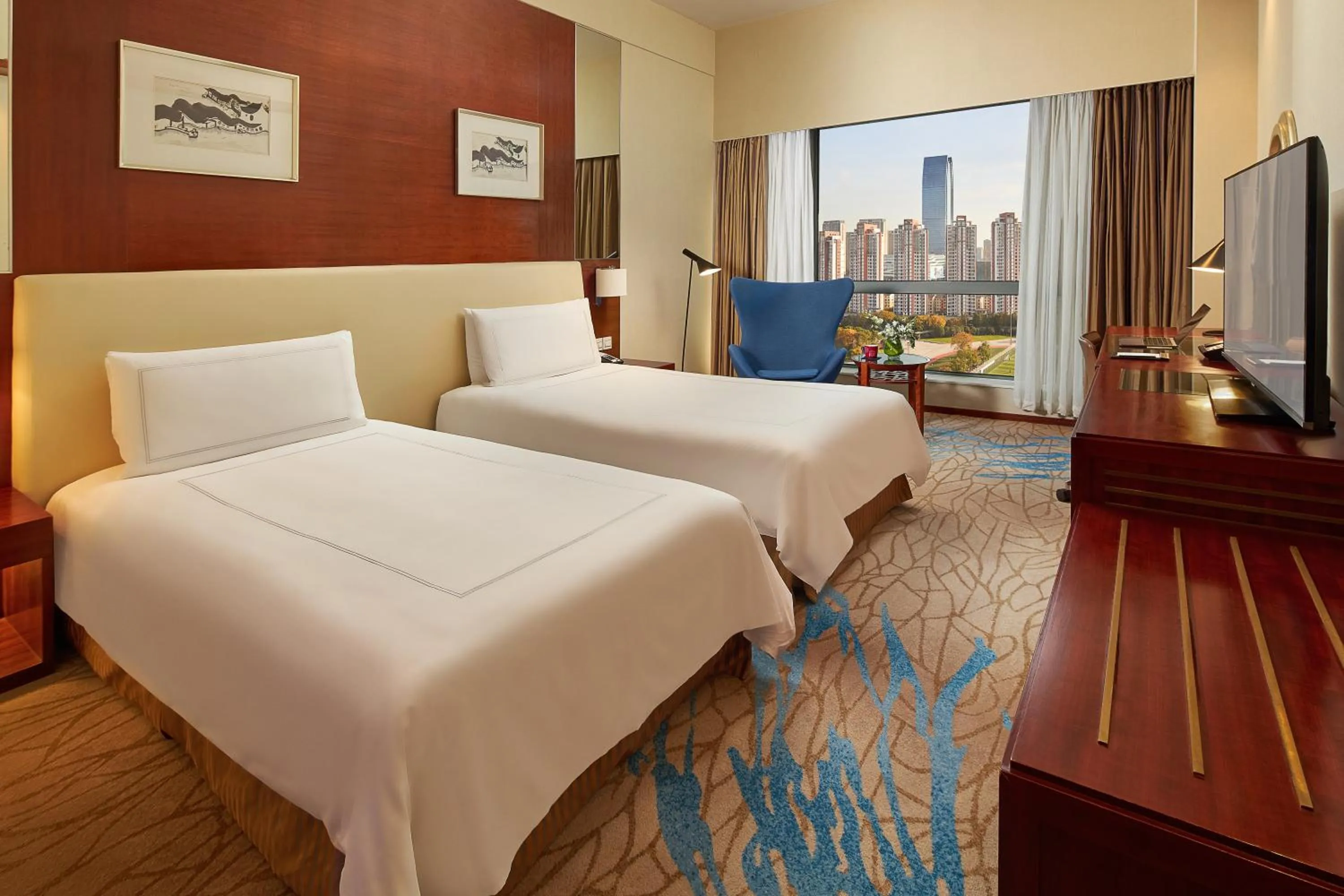 Corner Twin Room in Paradox Kunshan