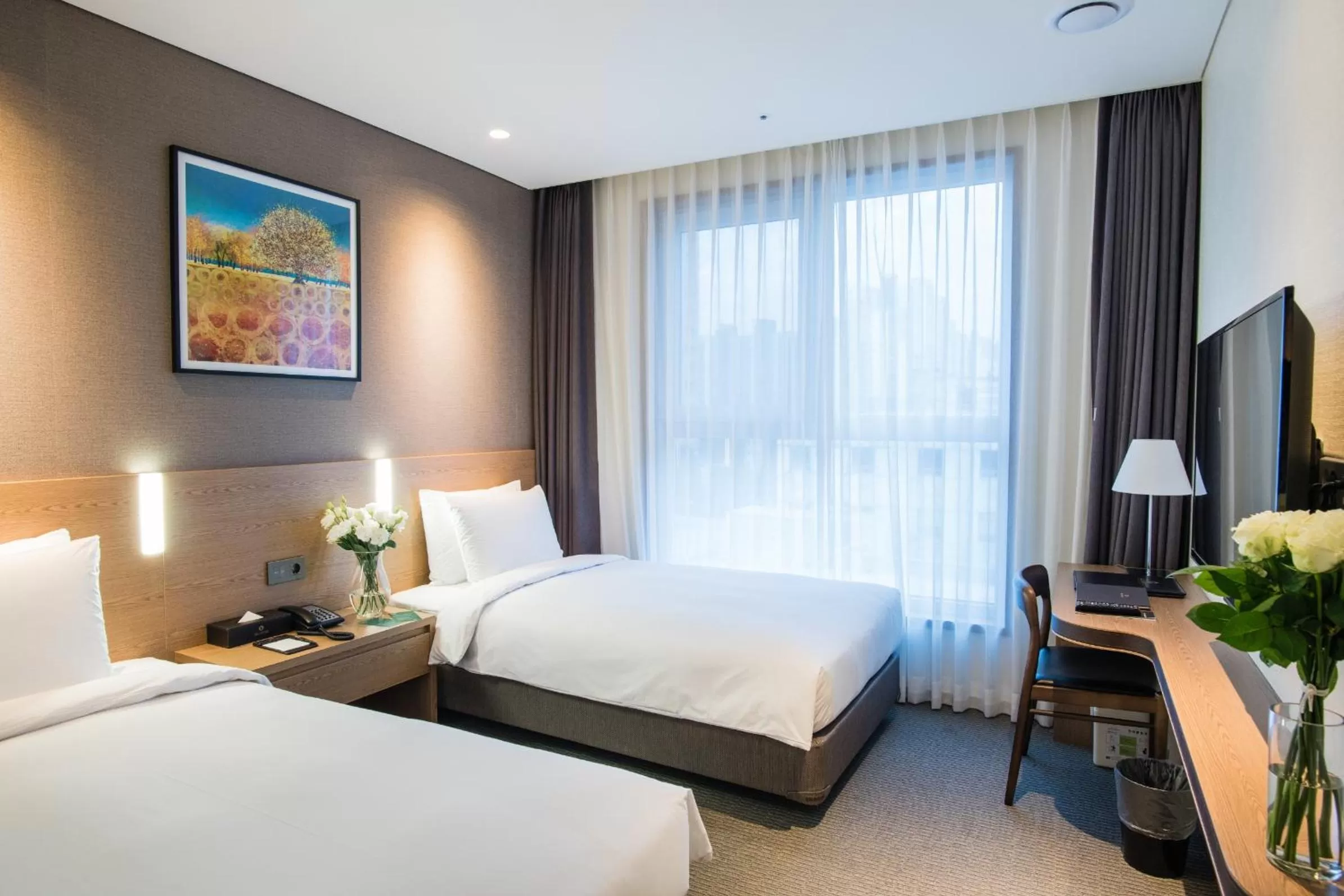 Standard Twin Room in IBC Hotel Dongdaemun