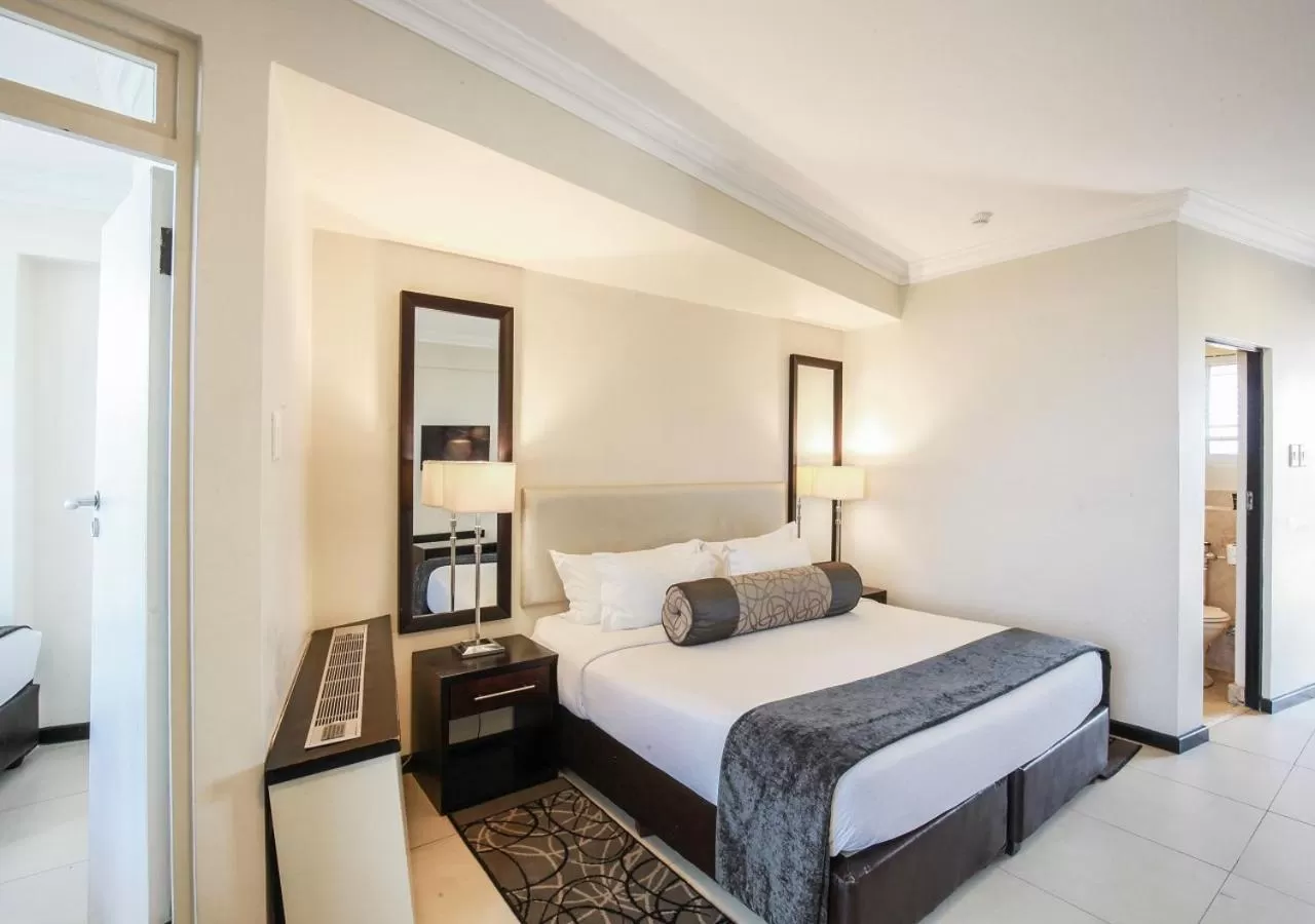 Deluxe Quadruple Room - Front Sea Facing in Blue Waters Hotel