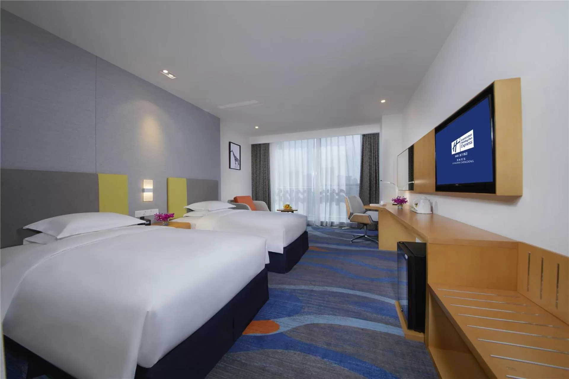 Standard Twin Room in Holiday Inn Express Zhengzhou Zhengdong by IHG