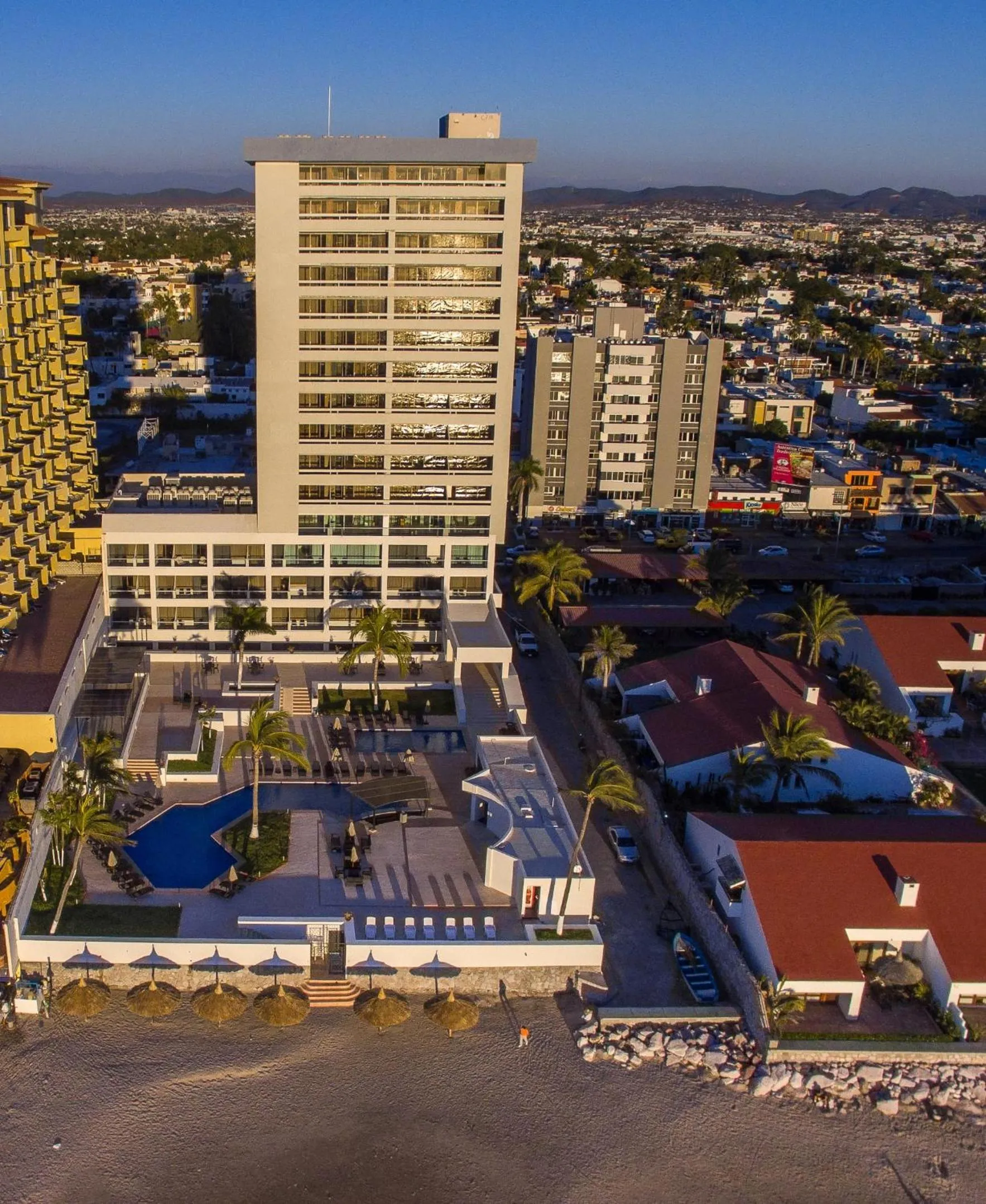 Property building in Ocean View Beach Hotel